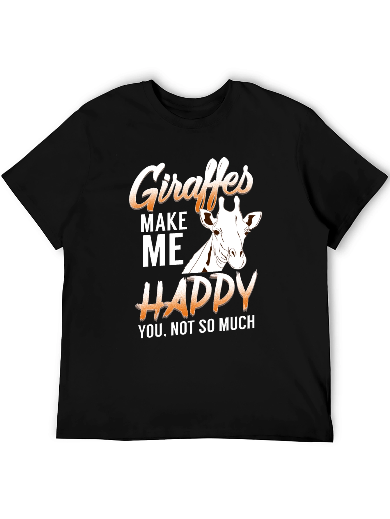 Giraffe Graphic T-Shirt - Funny Animal Lover Tee