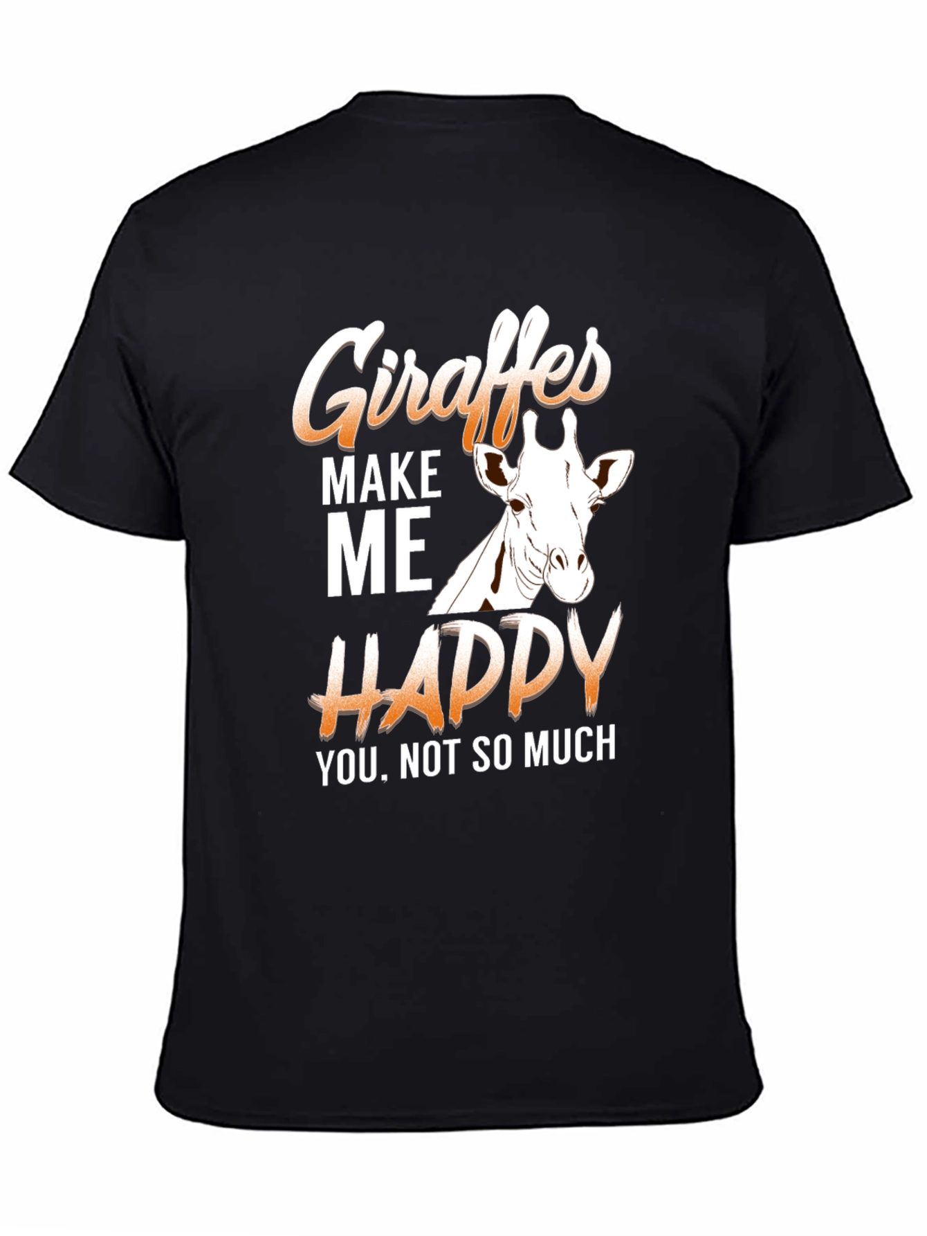 Giraffe Graphic T-Shirt - Funny Animal Lover Tee