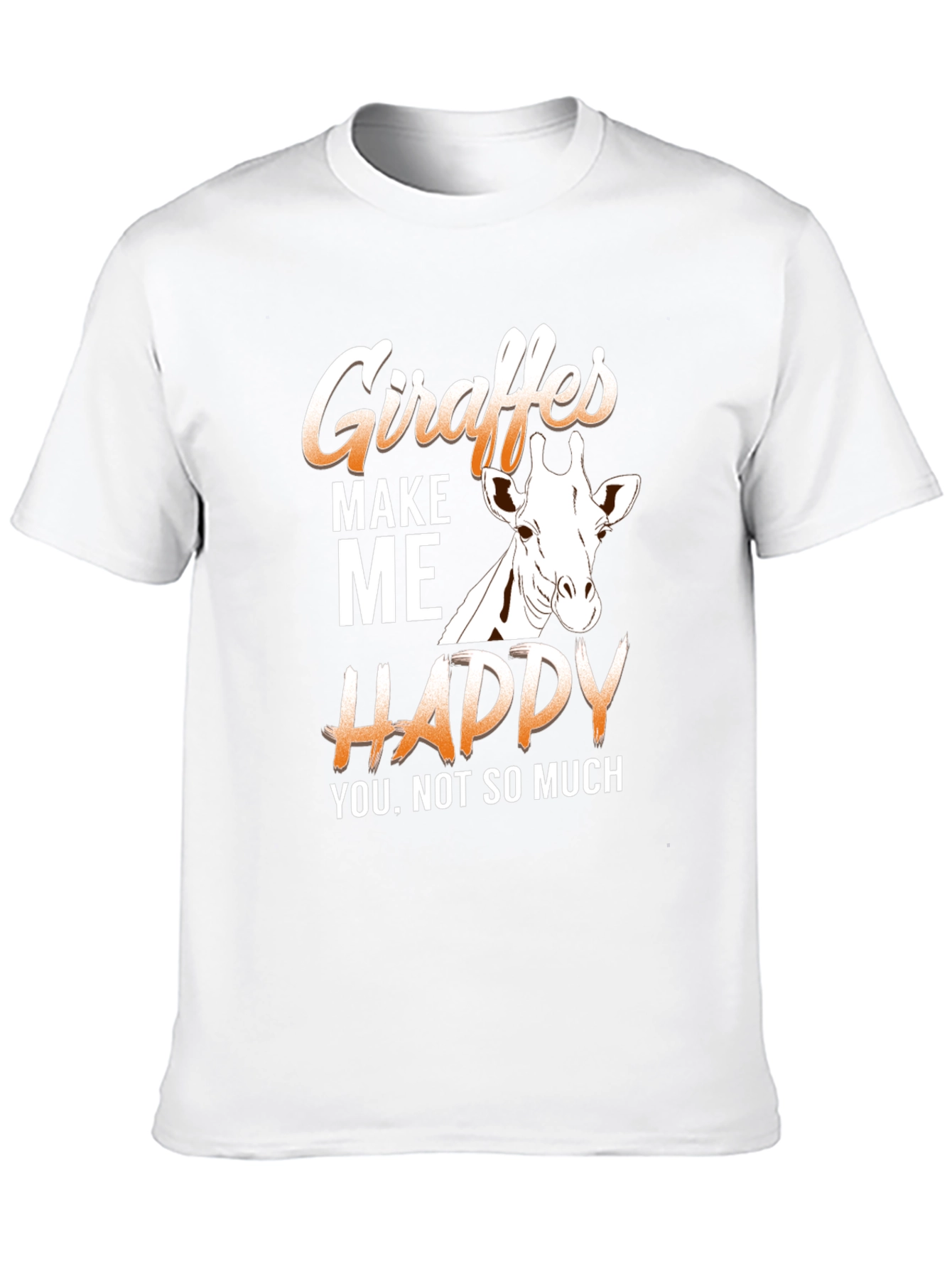 Giraffe Graphic T-Shirt - Funny Animal Lover Tee