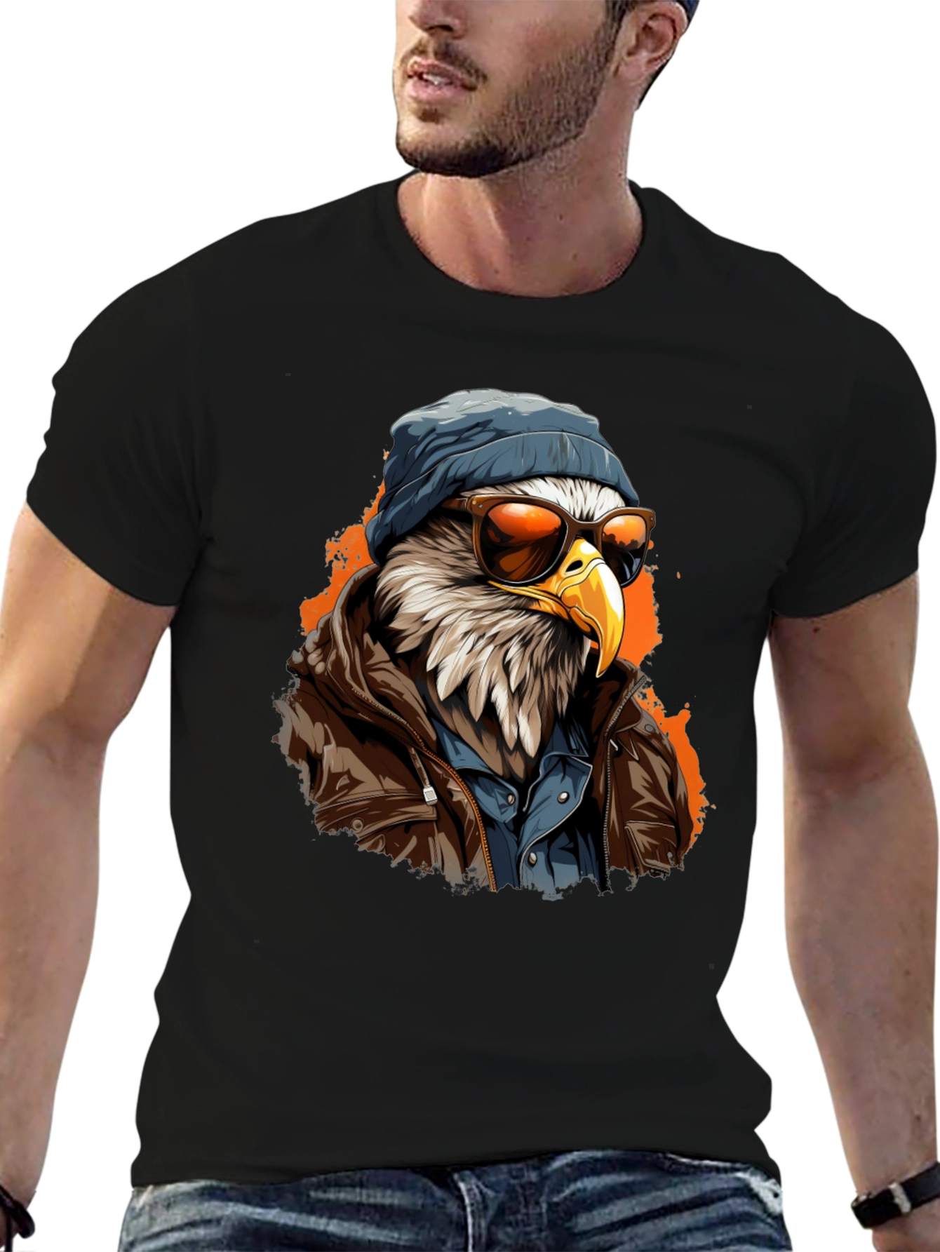 Cool Eagle Graphic Tee
