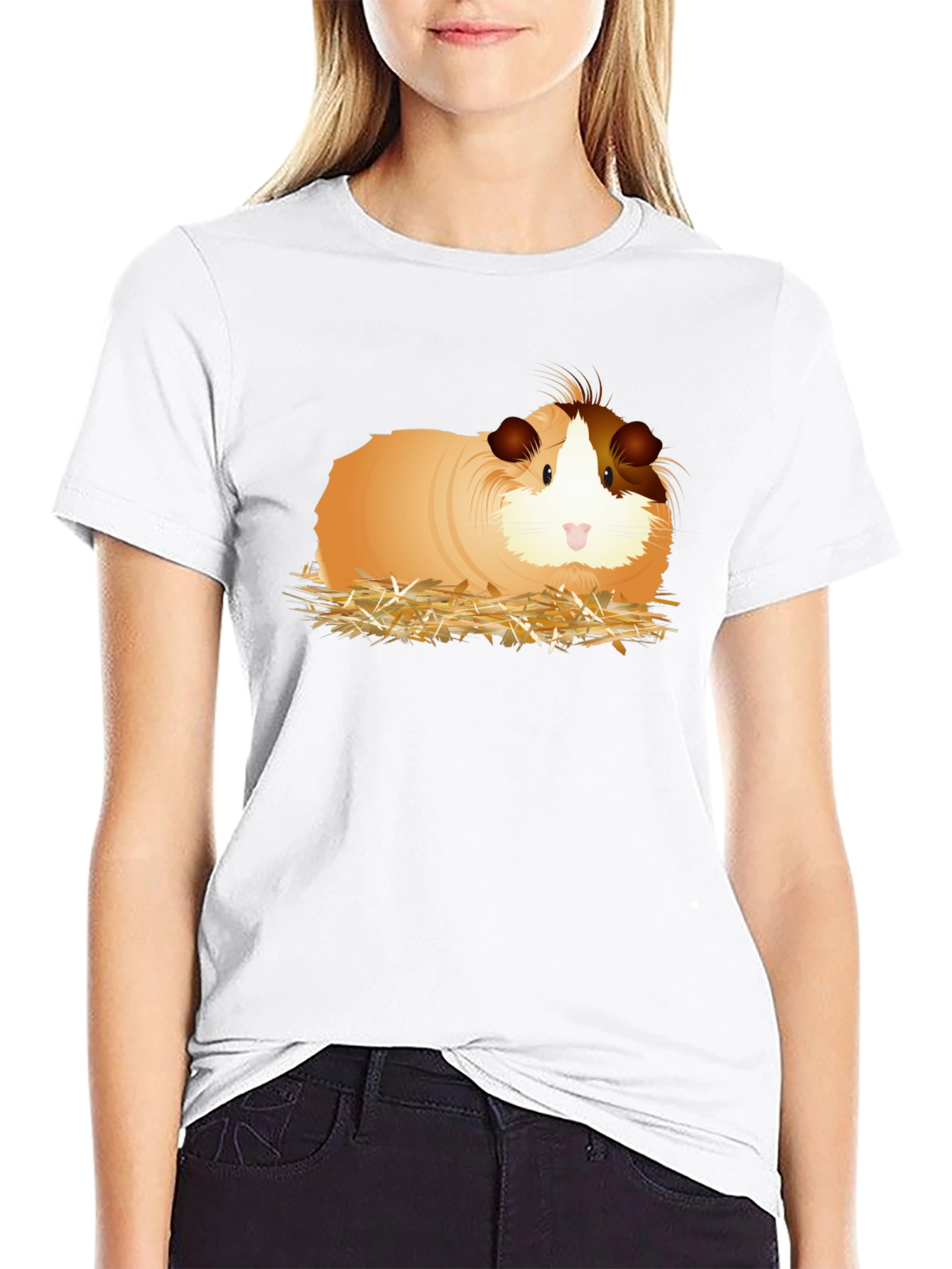 Guinea Pig Graphic Tee - Novelty T-Shirt