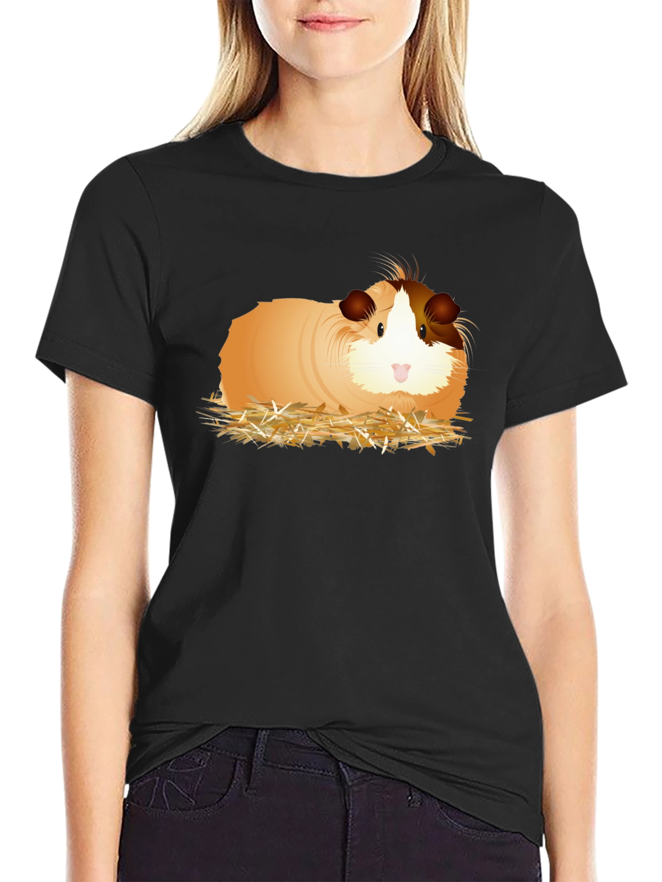 Guinea Pig Graphic Tee - Novelty T-Shirt