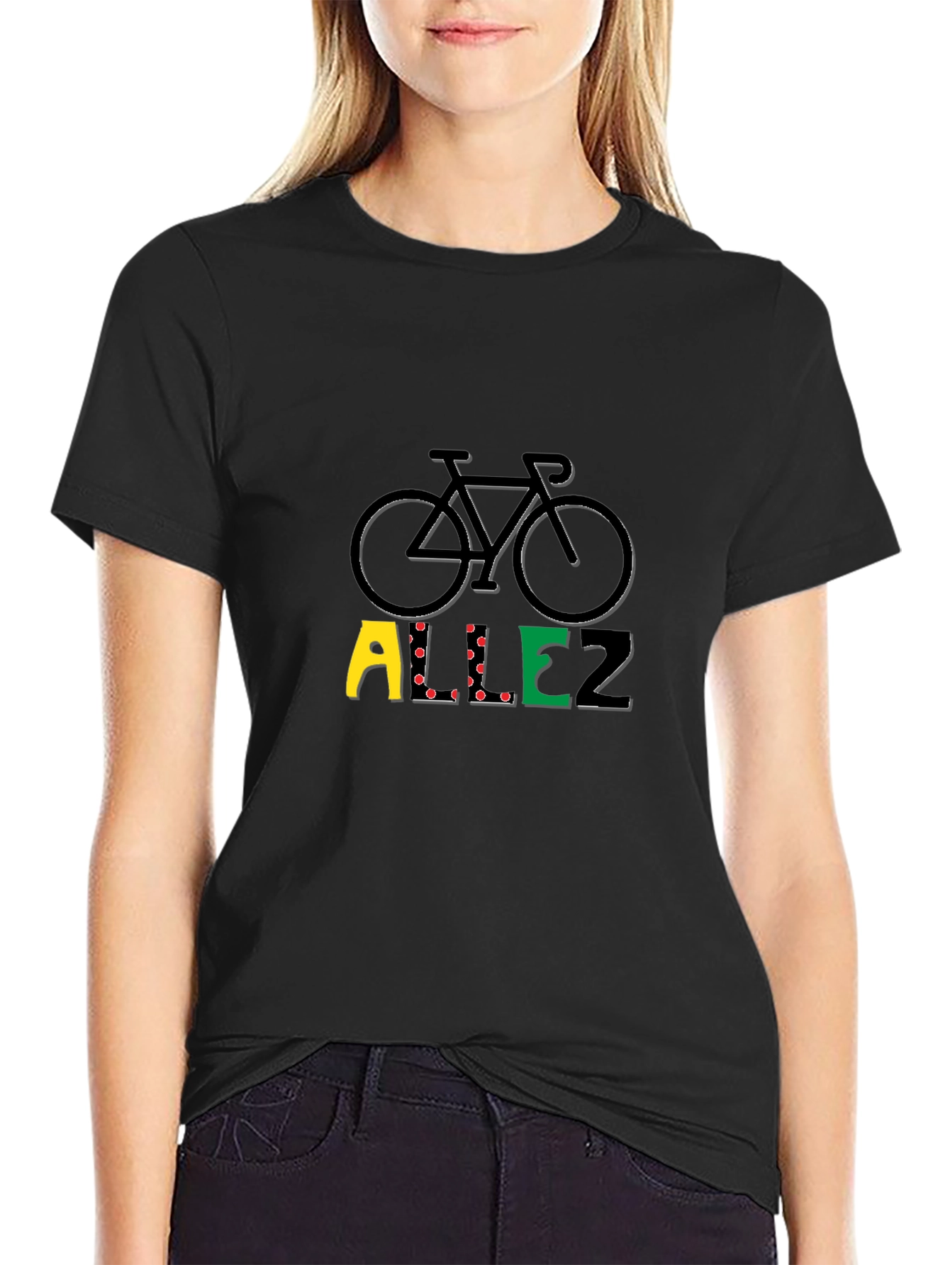 Allez Cycling Graphic T-Shirt - Ride in Style!