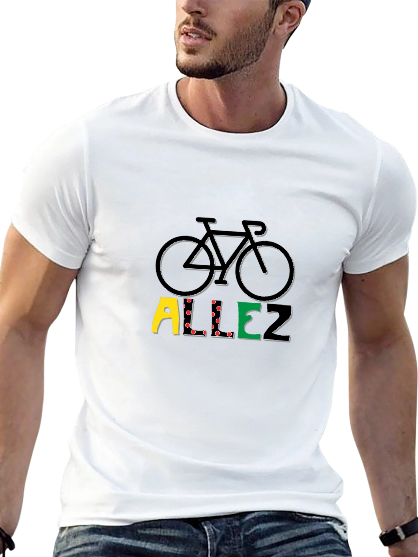 Allez Cycling Graphic T-Shirt - Ride in Style!