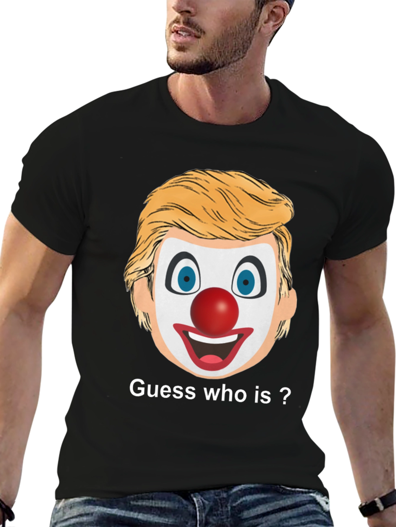 Clown Face Guess Who T-Shirt