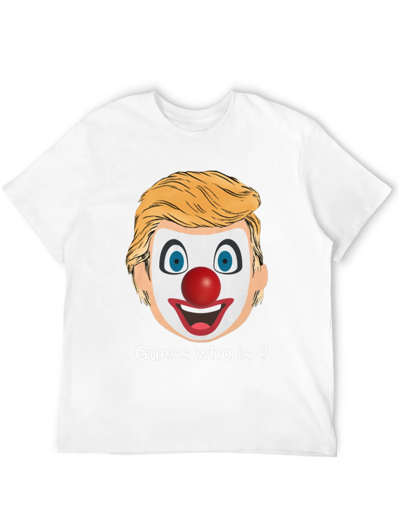 Clown Face Guess Who T-Shirt