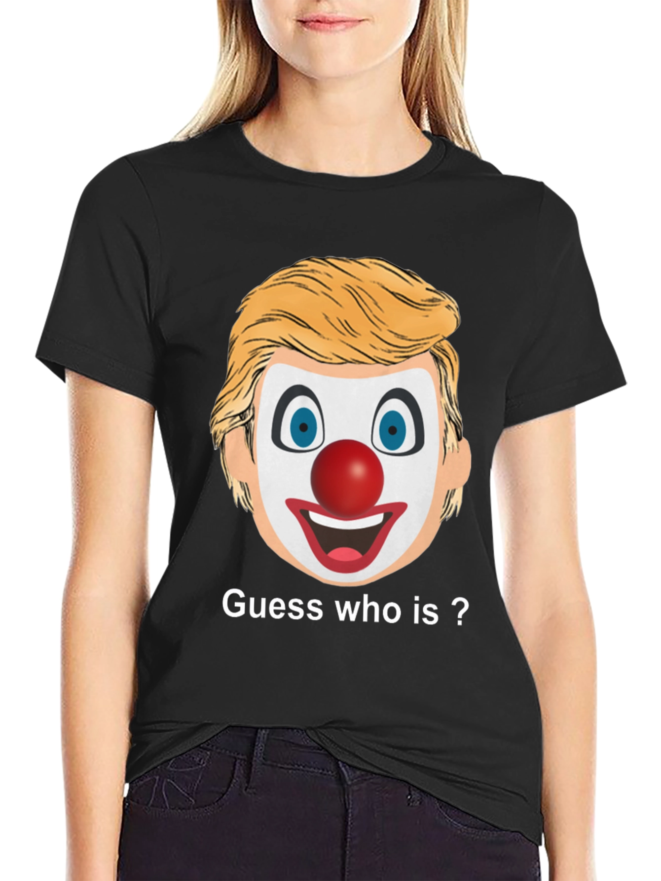 Clown Face Guess Who T-Shirt
