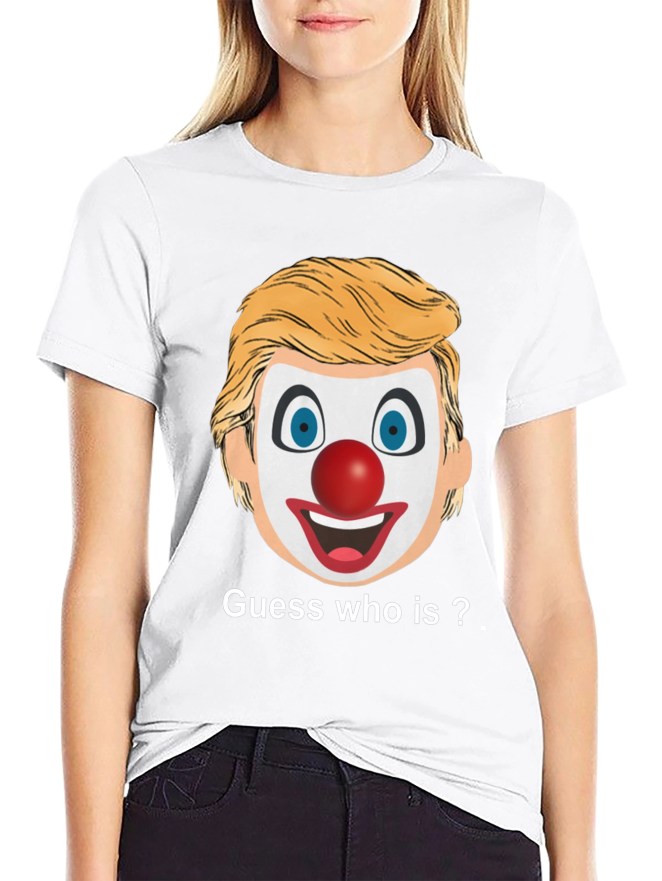Clown Face Guess Who T-Shirt