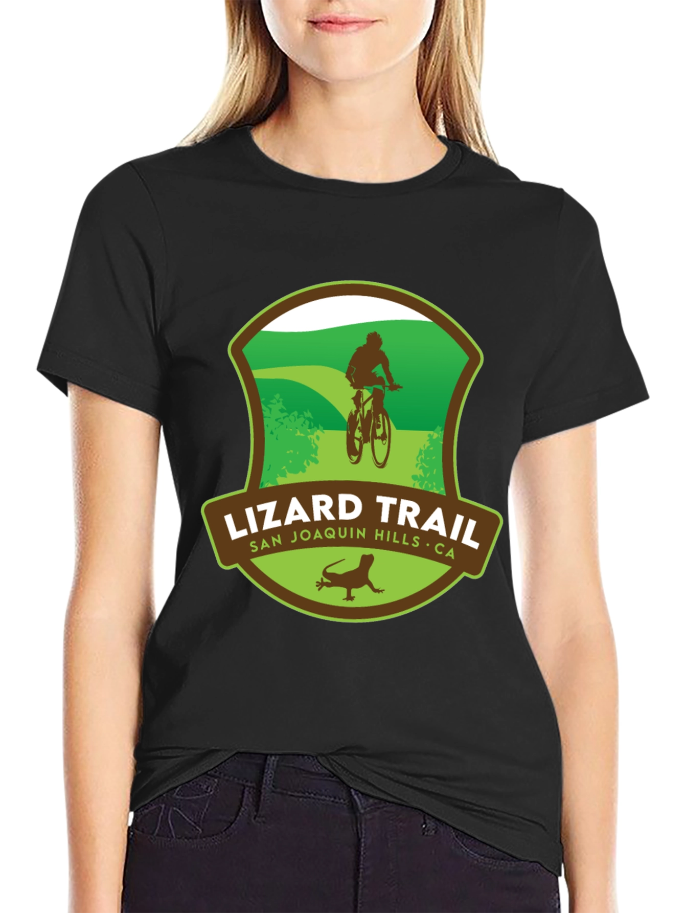 Lizard Trail Mountain Biking T-Shirt