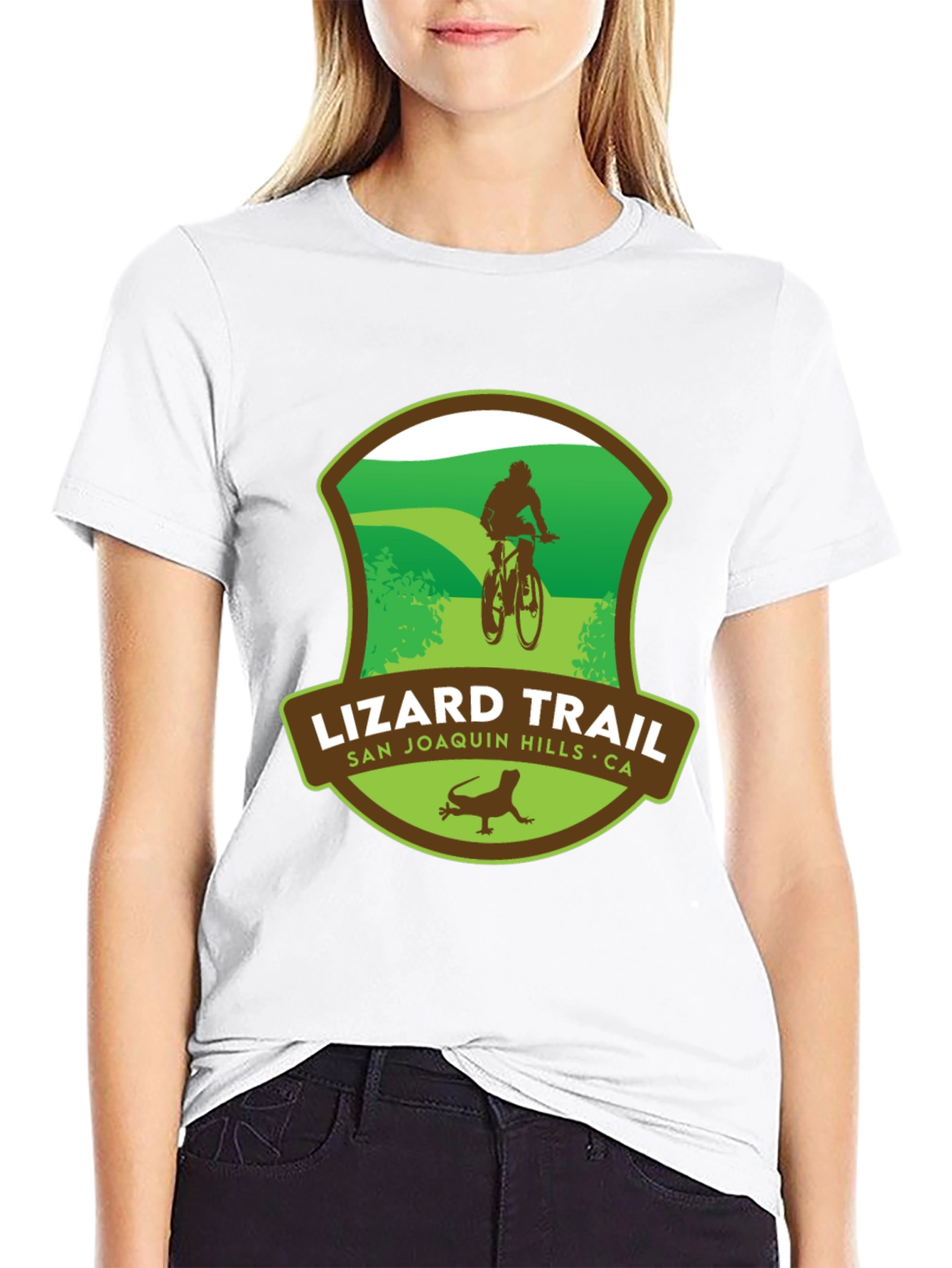 Lizard Trail Mountain Biking T-Shirt
