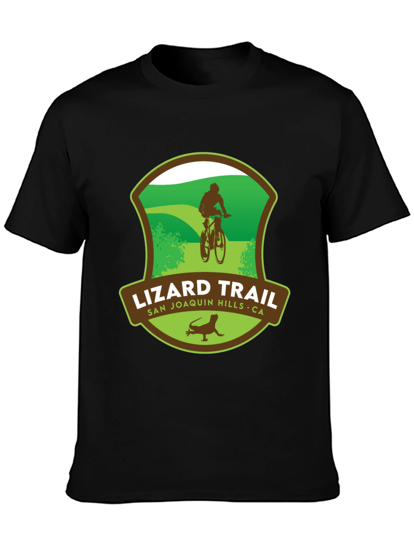 Lizard Trail Mountain Biking T-Shirt