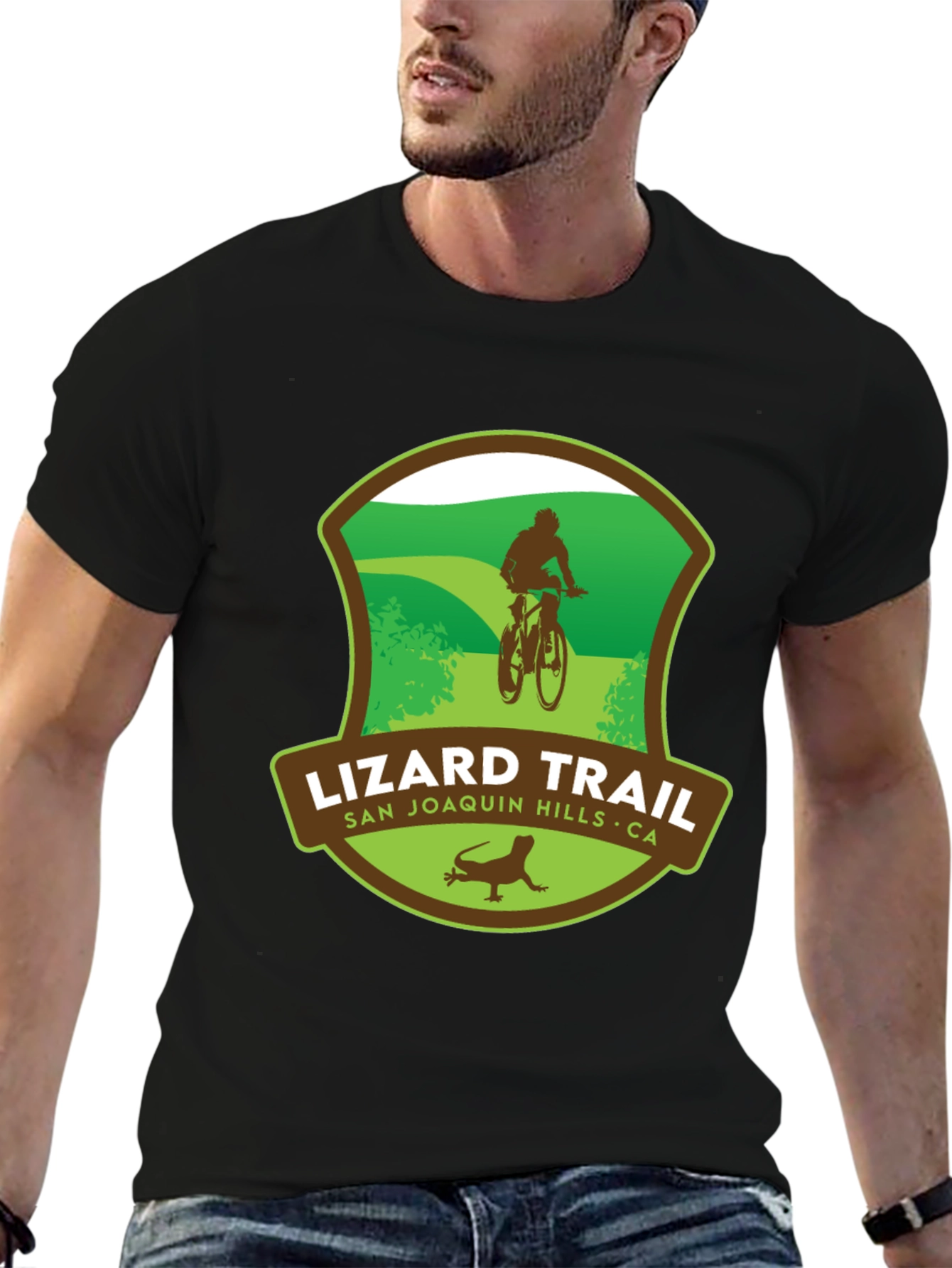 Lizard Trail Mountain Biking T-Shirt