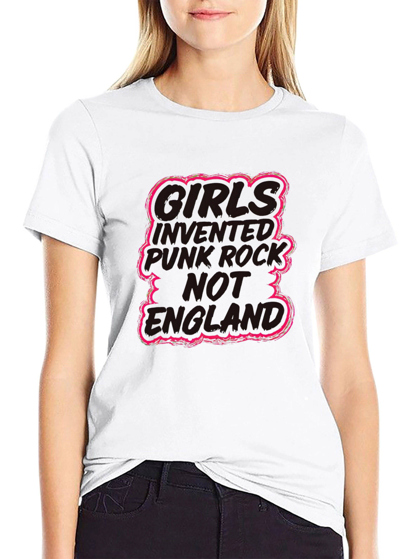 Girls Wanna Have Funds T-Shirt - Pink Graphic Tee