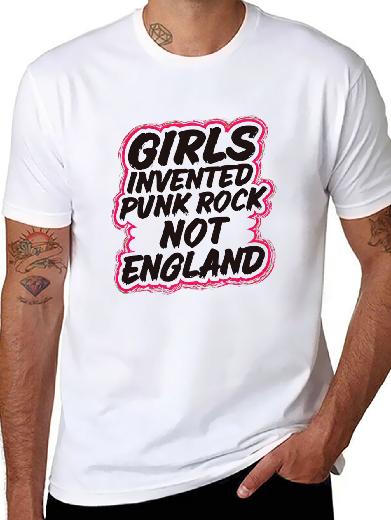Girls Wanna Have Funds T-Shirt - Pink Graphic Tee