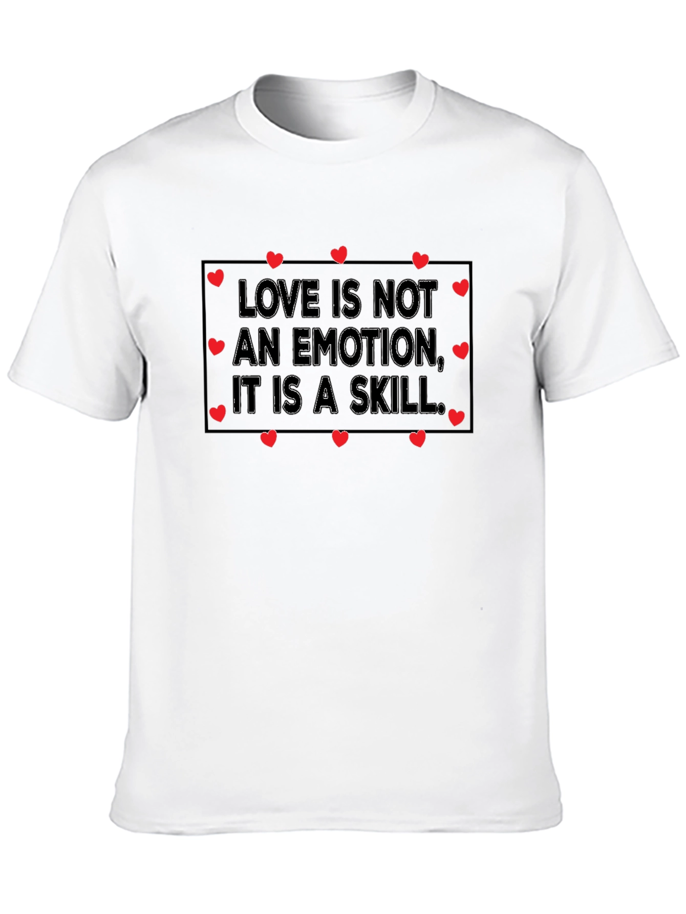 Love is a Skill Graphic Tee - Black