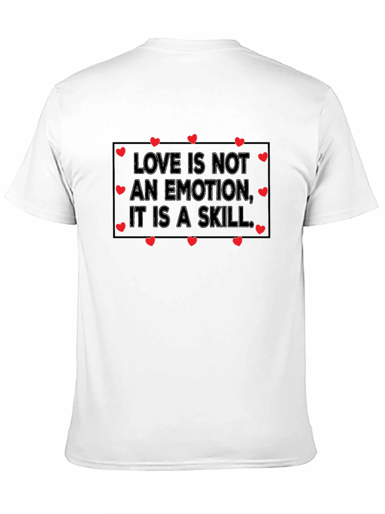 Love is a Skill Graphic Tee - Black