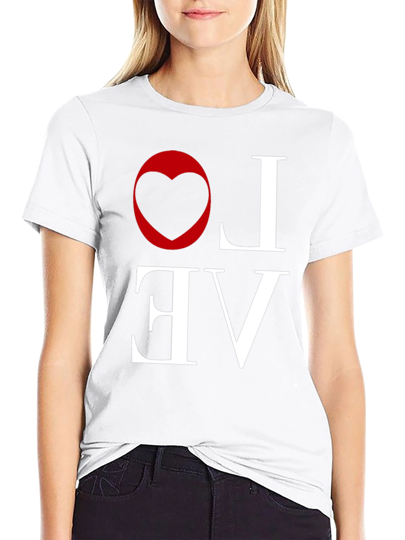 LOVE Graphic T-Shirt - Black