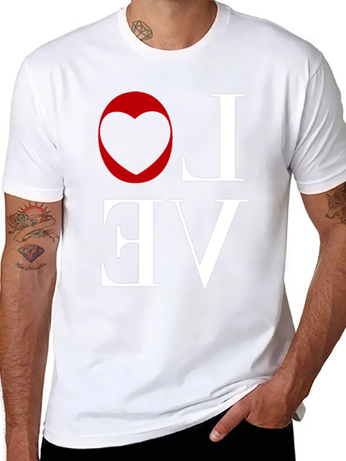 LOVE Graphic T-Shirt - Black
