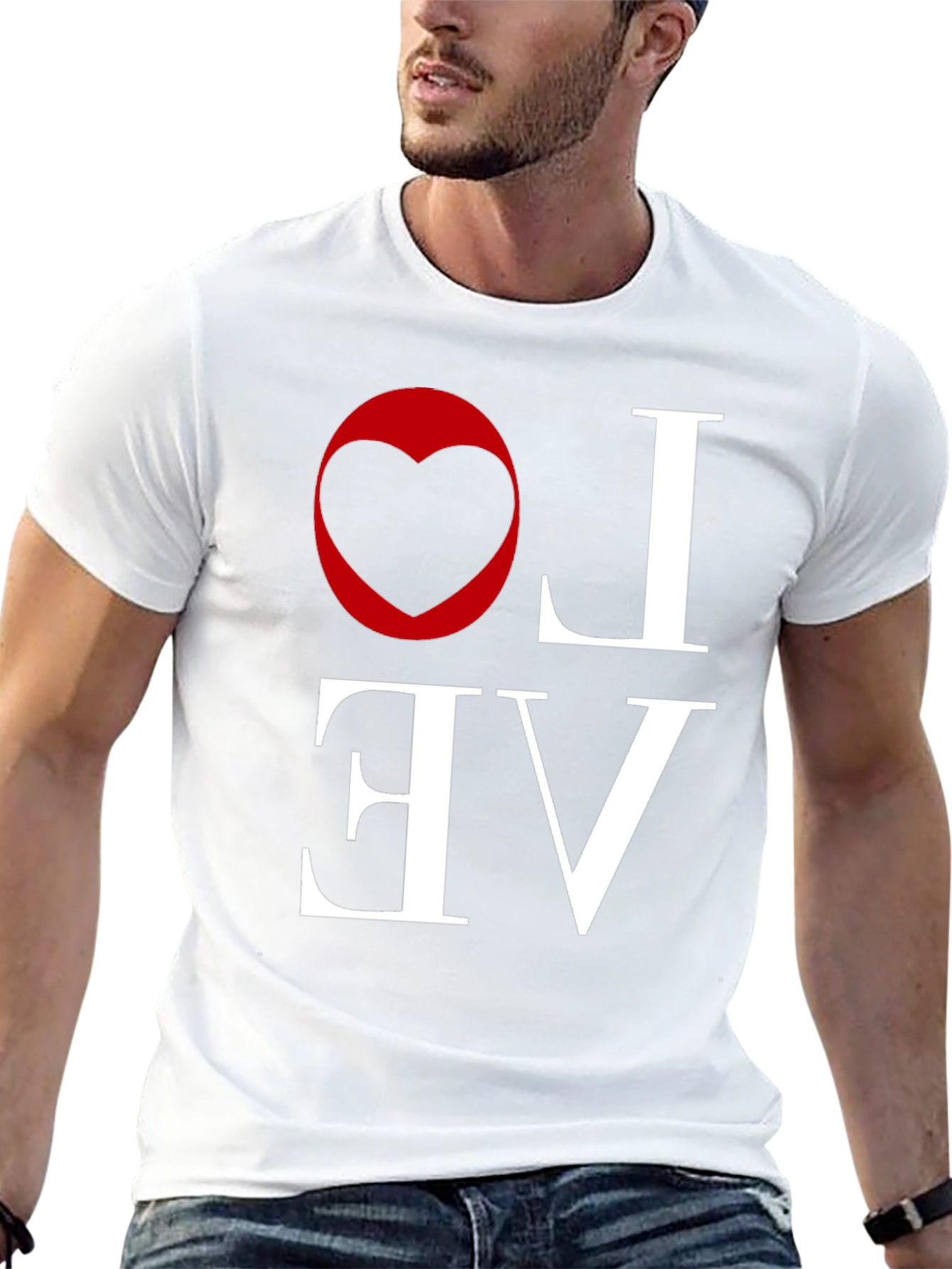 LOVE Graphic T-Shirt - Black