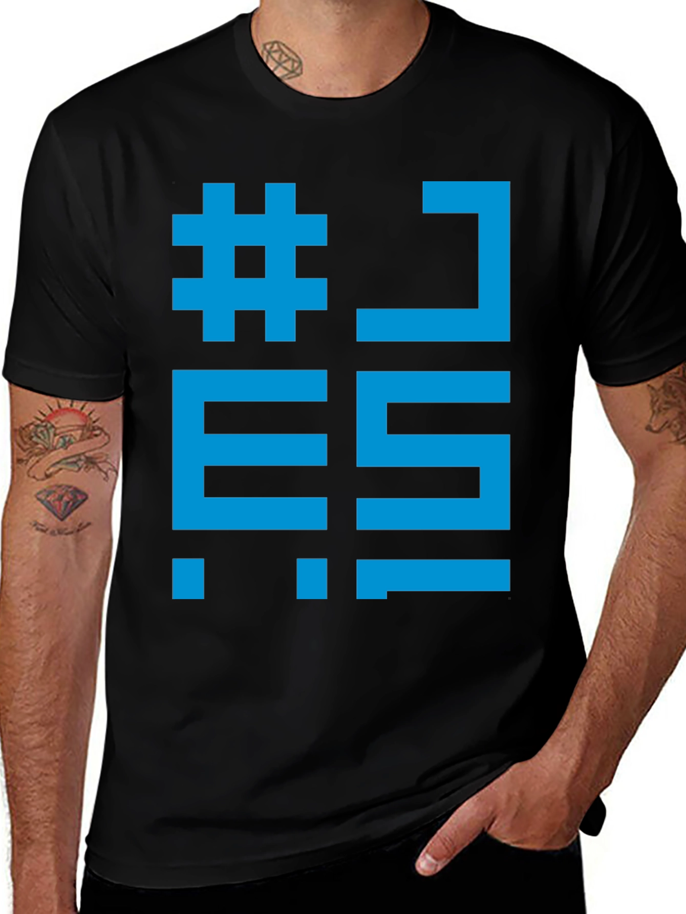 Pixelated Gaming T-Shirt - Black Graphic Tee