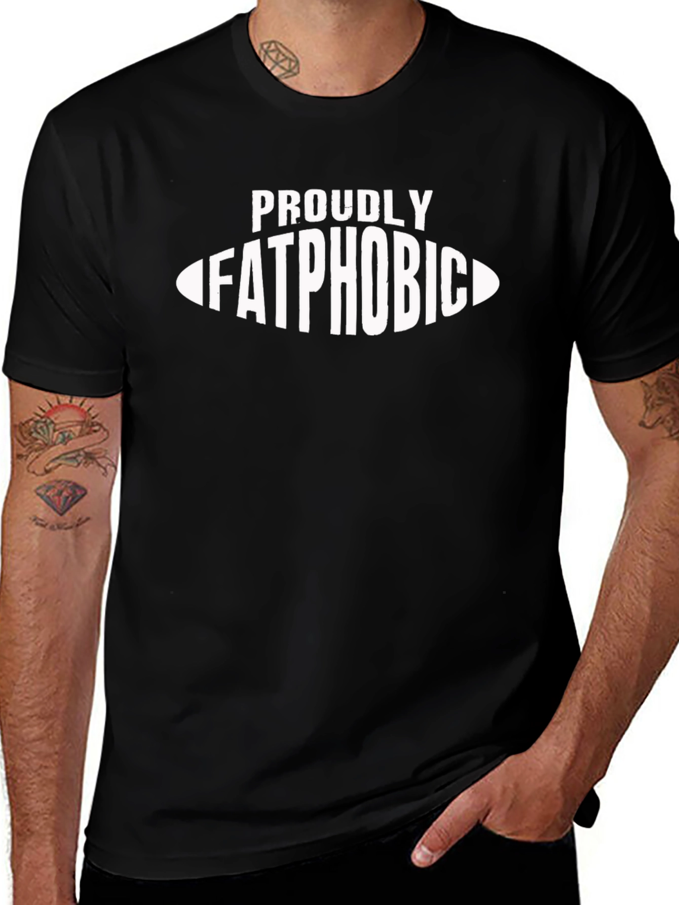 Proudly Fatphobic T-Shirt