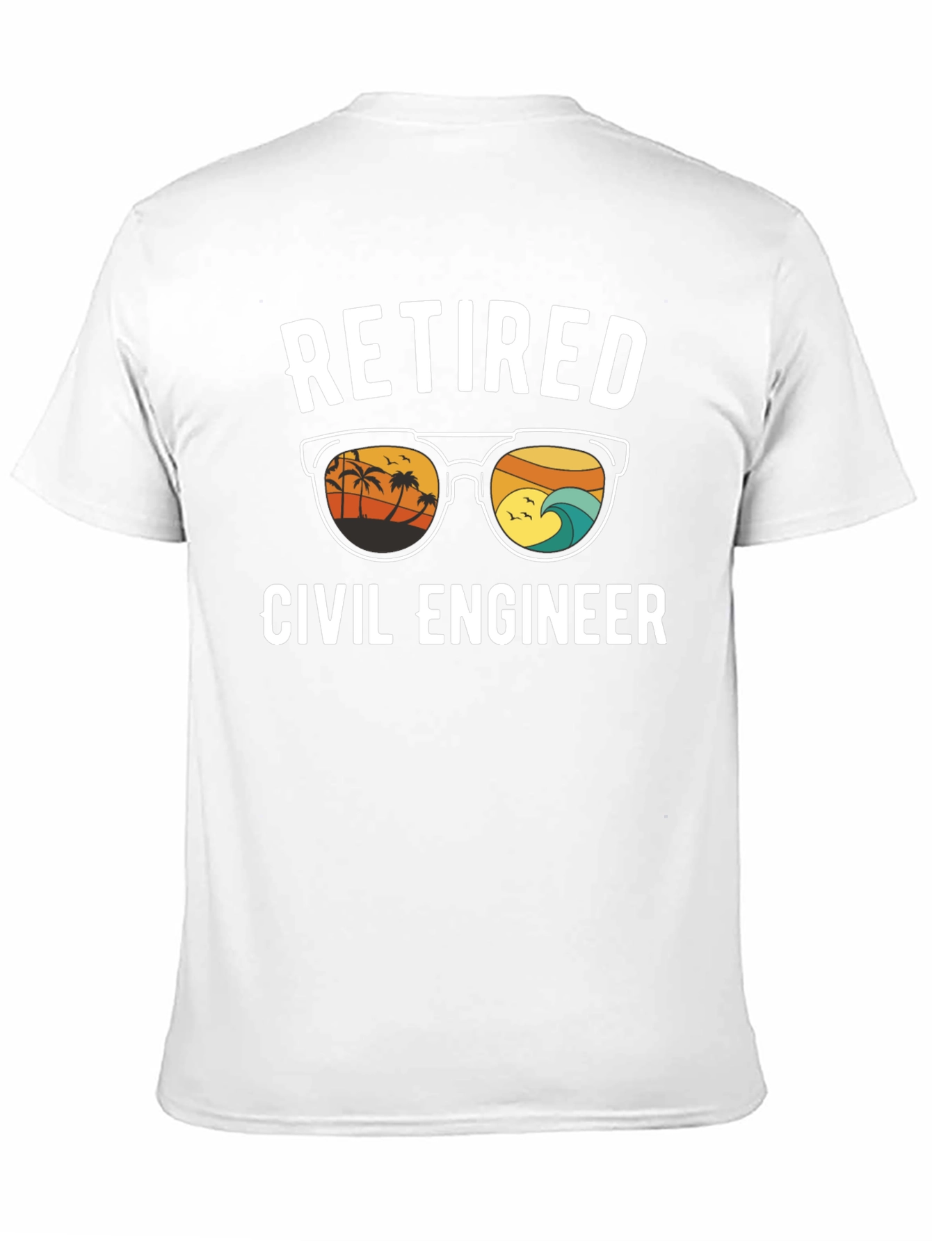Retired Civil Engineer Graphic T-Shirt