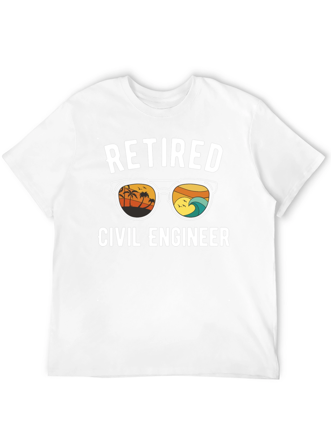 Retired Civil Engineer Graphic T-Shirt