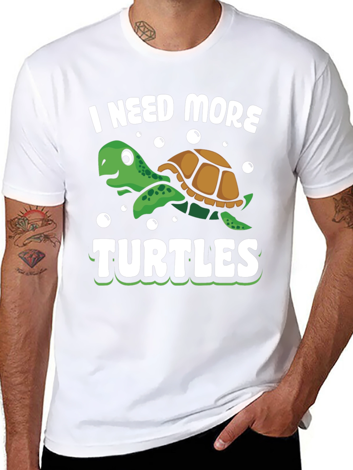 I Need More Turtles Graphic Tee