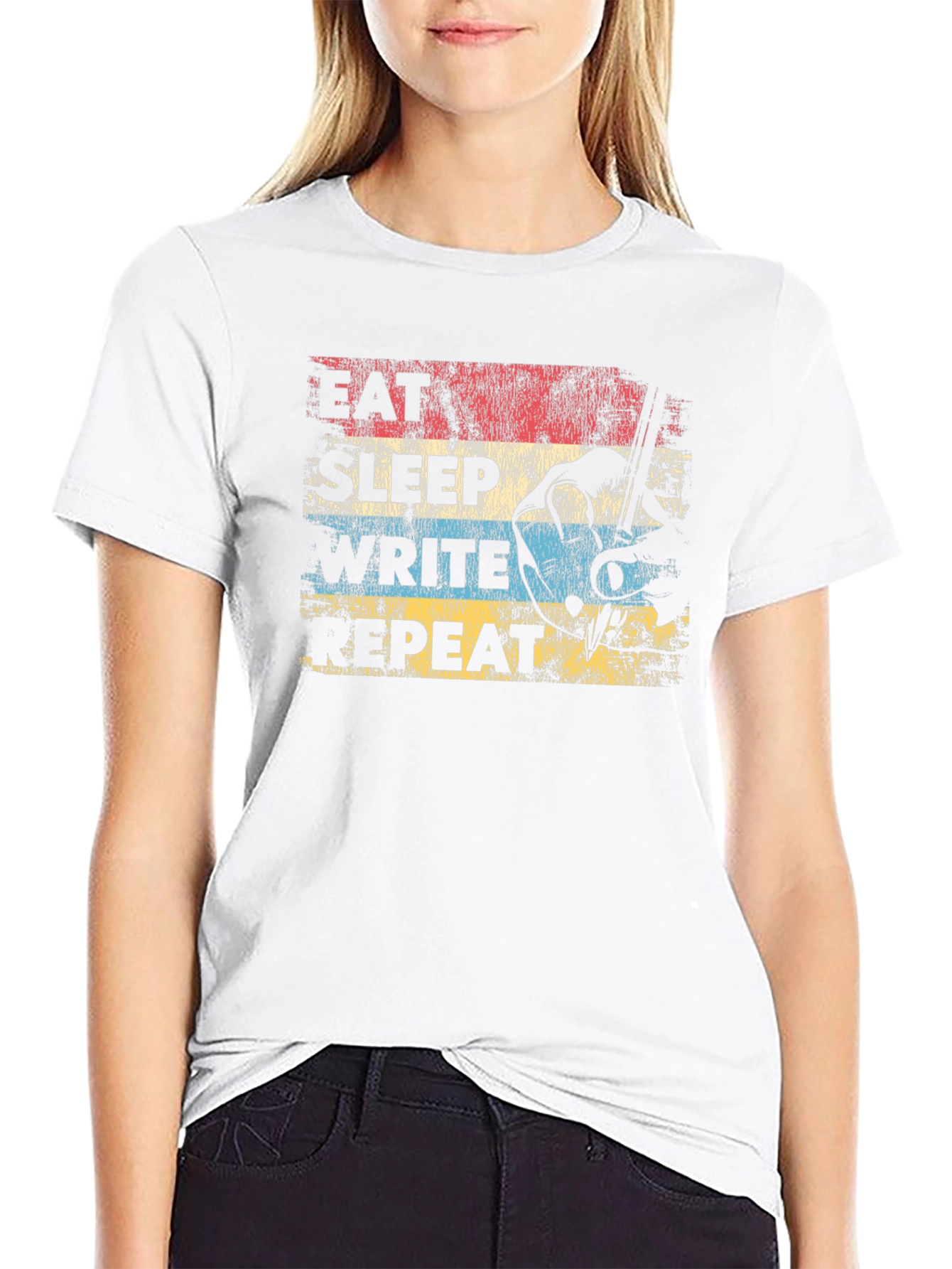 Eat Sleep Write Repeat T-Shirt