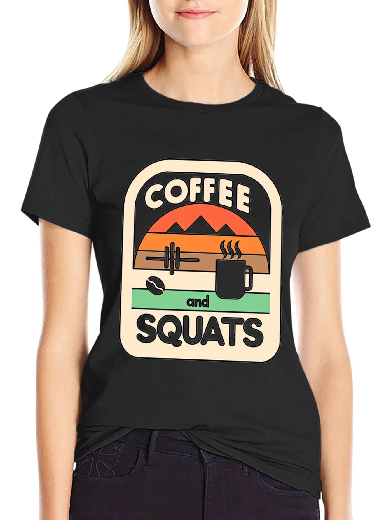 Coffee and Squats Graphic Tee