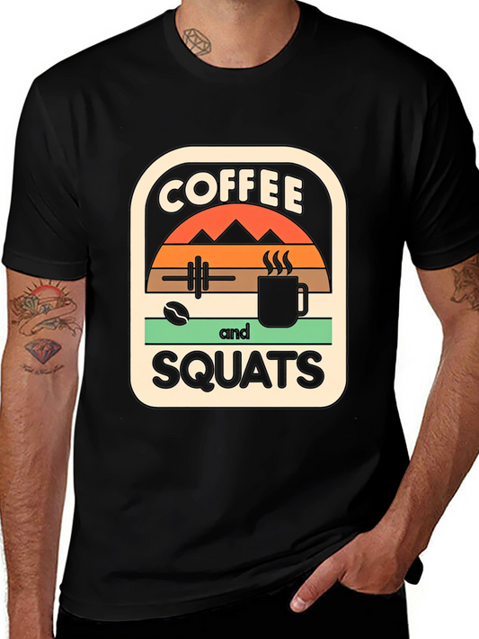 Coffee and Squats Graphic Tee
