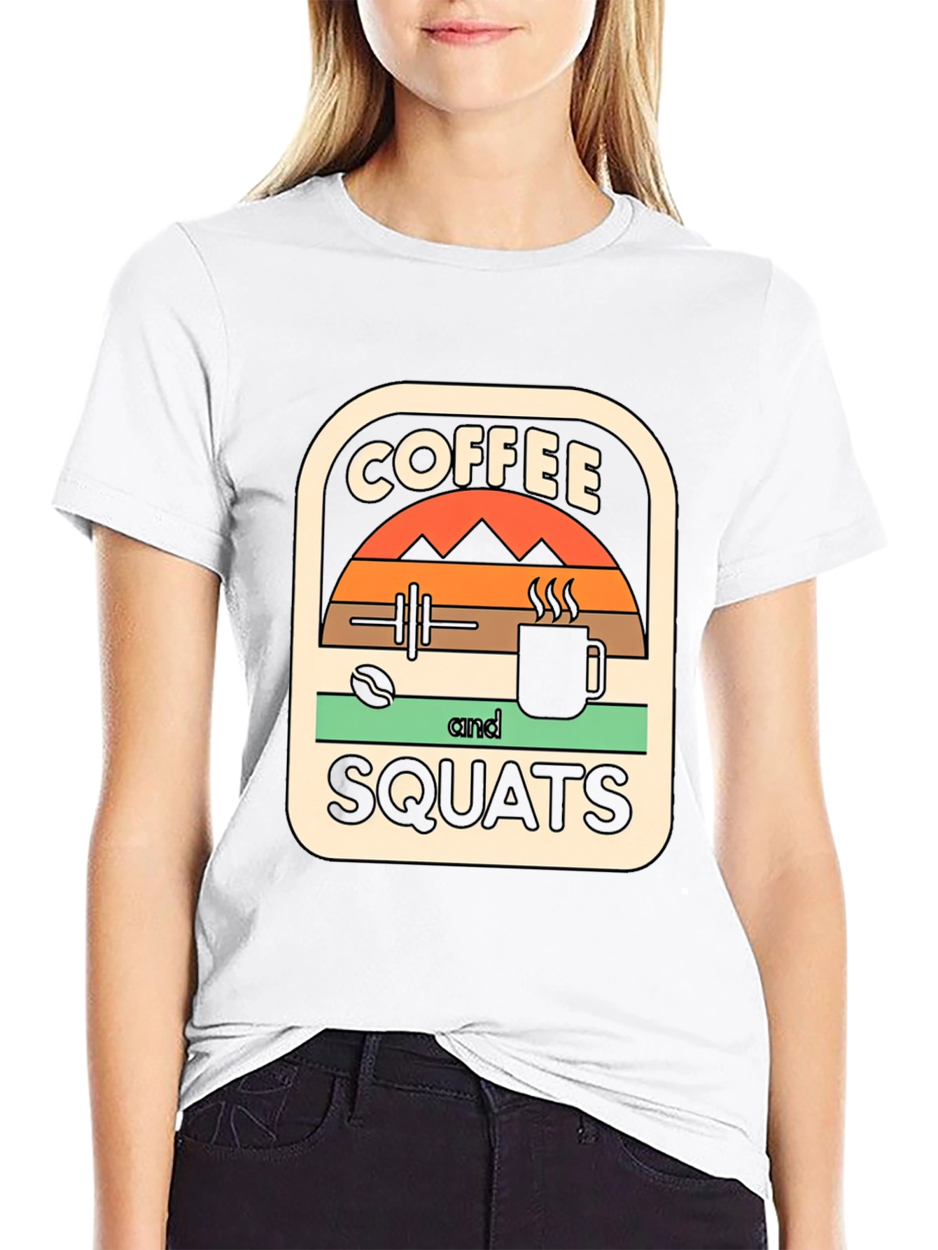 Coffee and Squats Graphic Tee