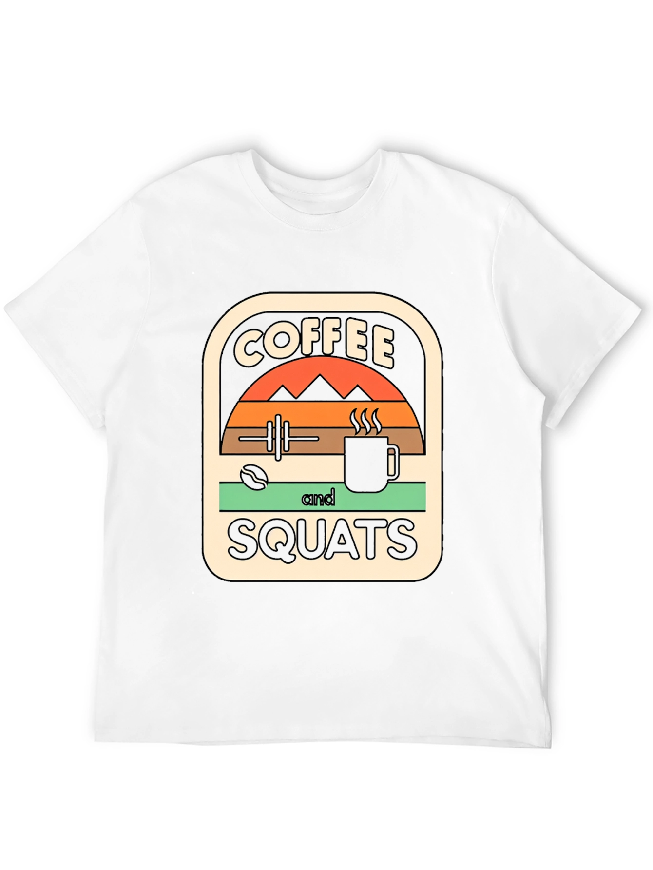 Coffee and Squats Graphic Tee