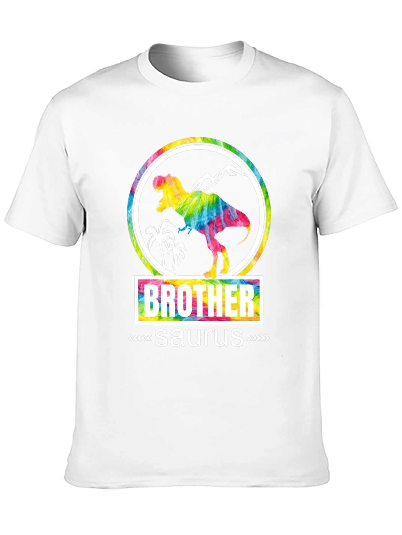 Brother Saurus T-Shirt - Dinosaur Graphic Tee