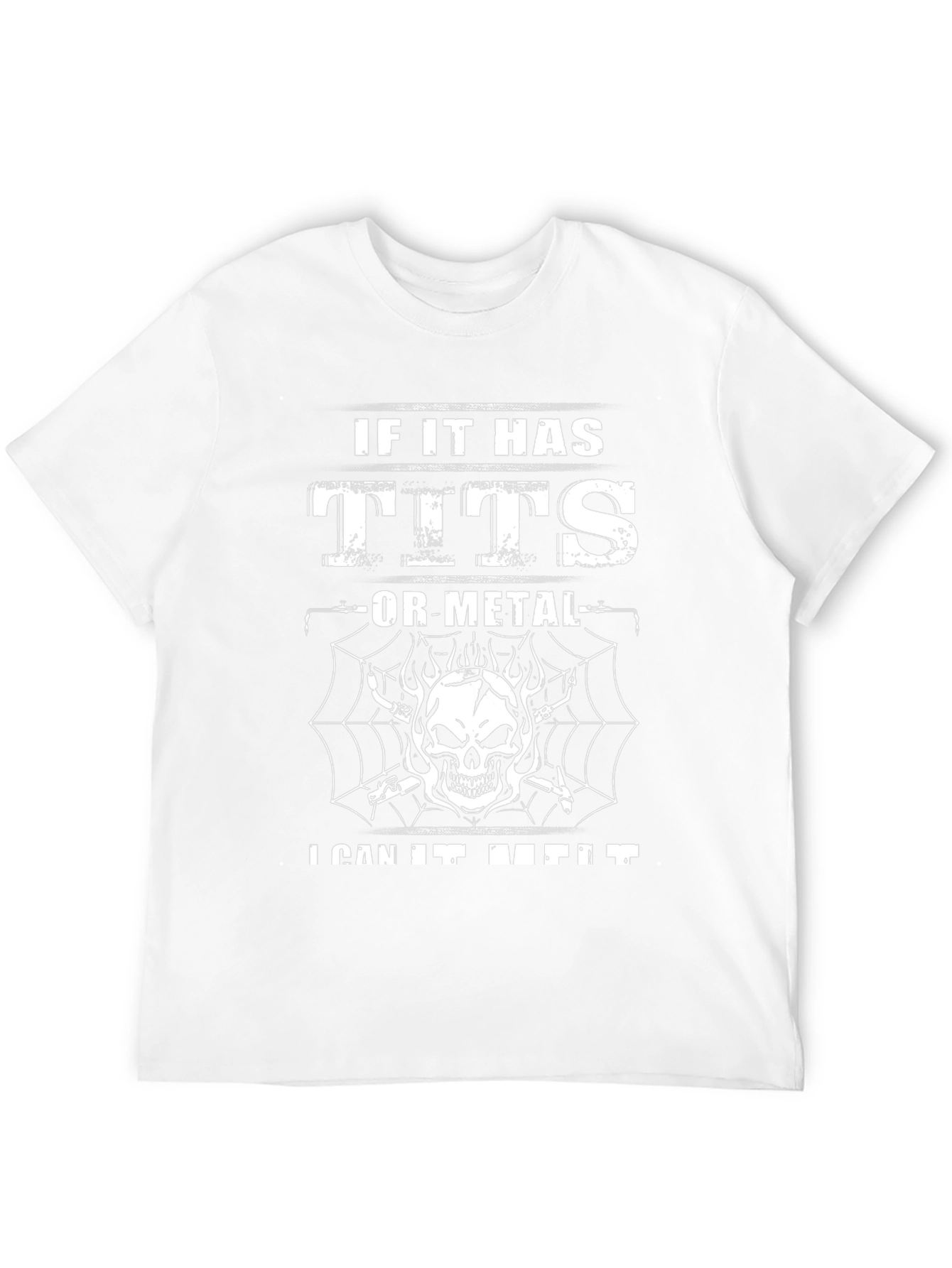 Funny Tits or Metal Graphic T-Shirt