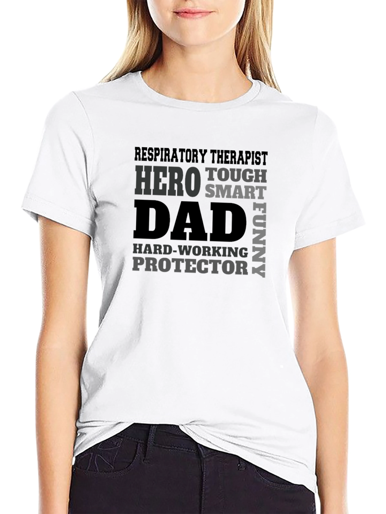 Respiratory Therapist Dad Hero T-Shirt