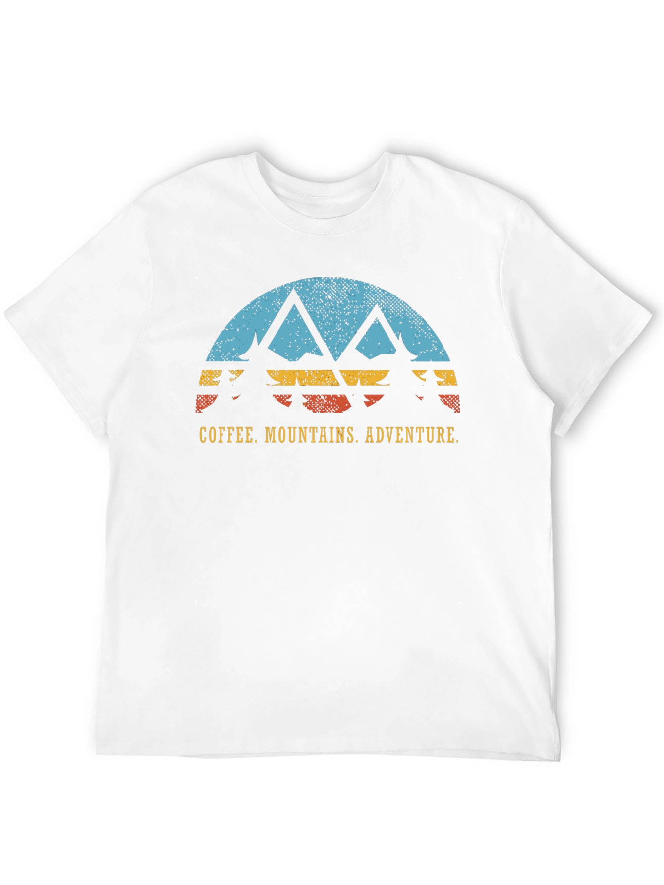Coffee Mountains Adventure Graphic T-Shirt
