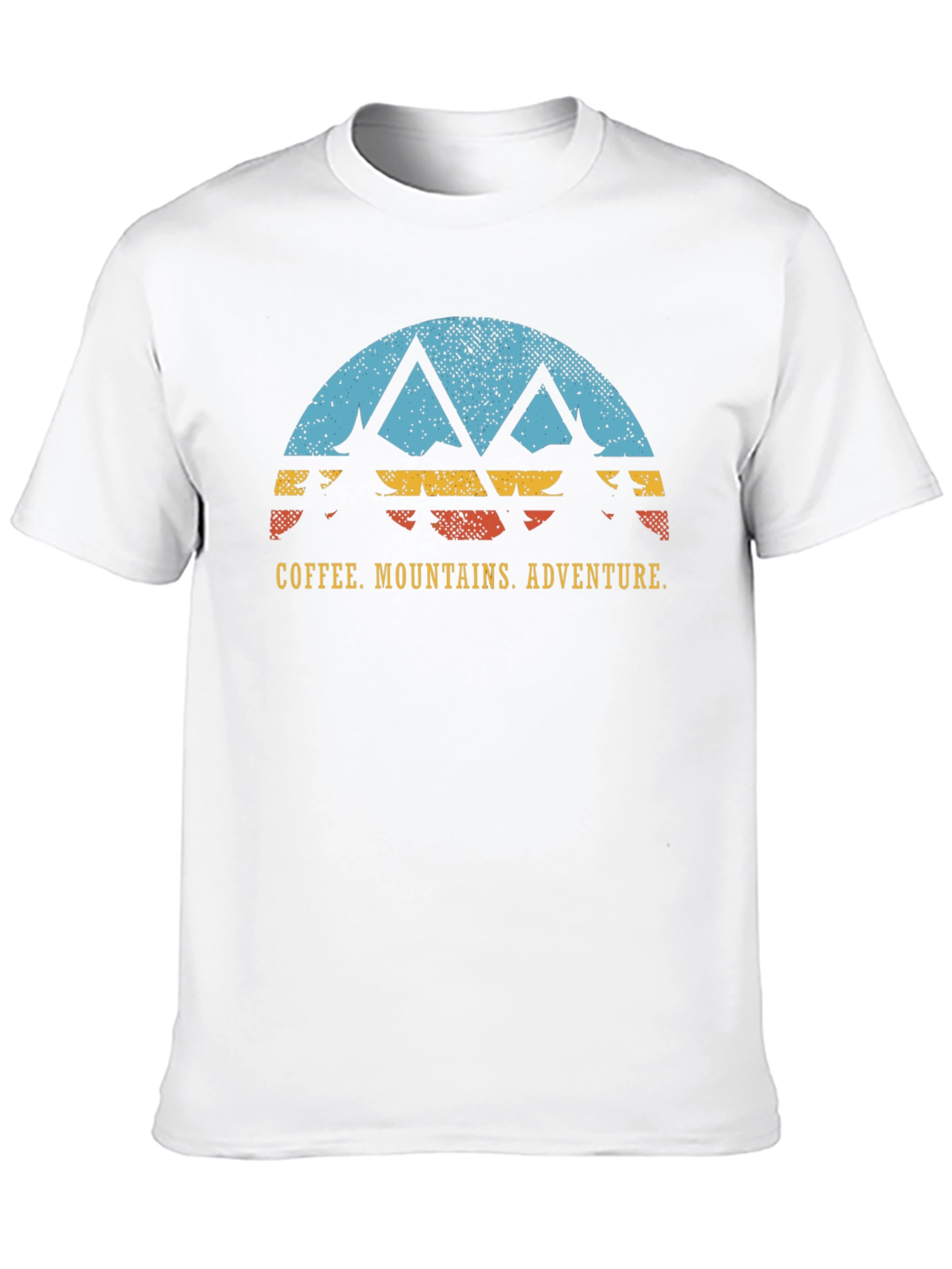 Coffee Mountains Adventure Graphic T-Shirt