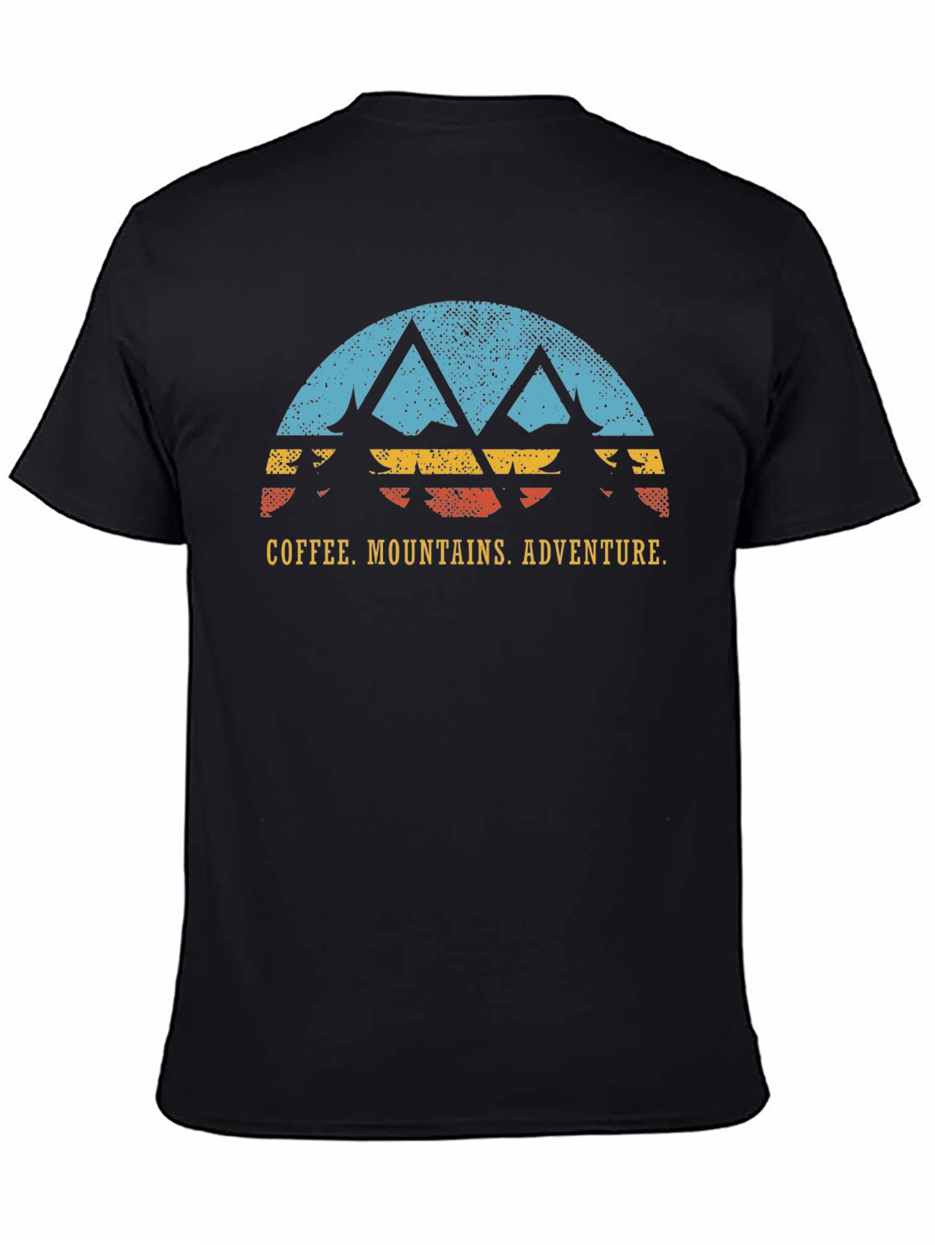 Coffee Mountains Adventure Graphic T-Shirt