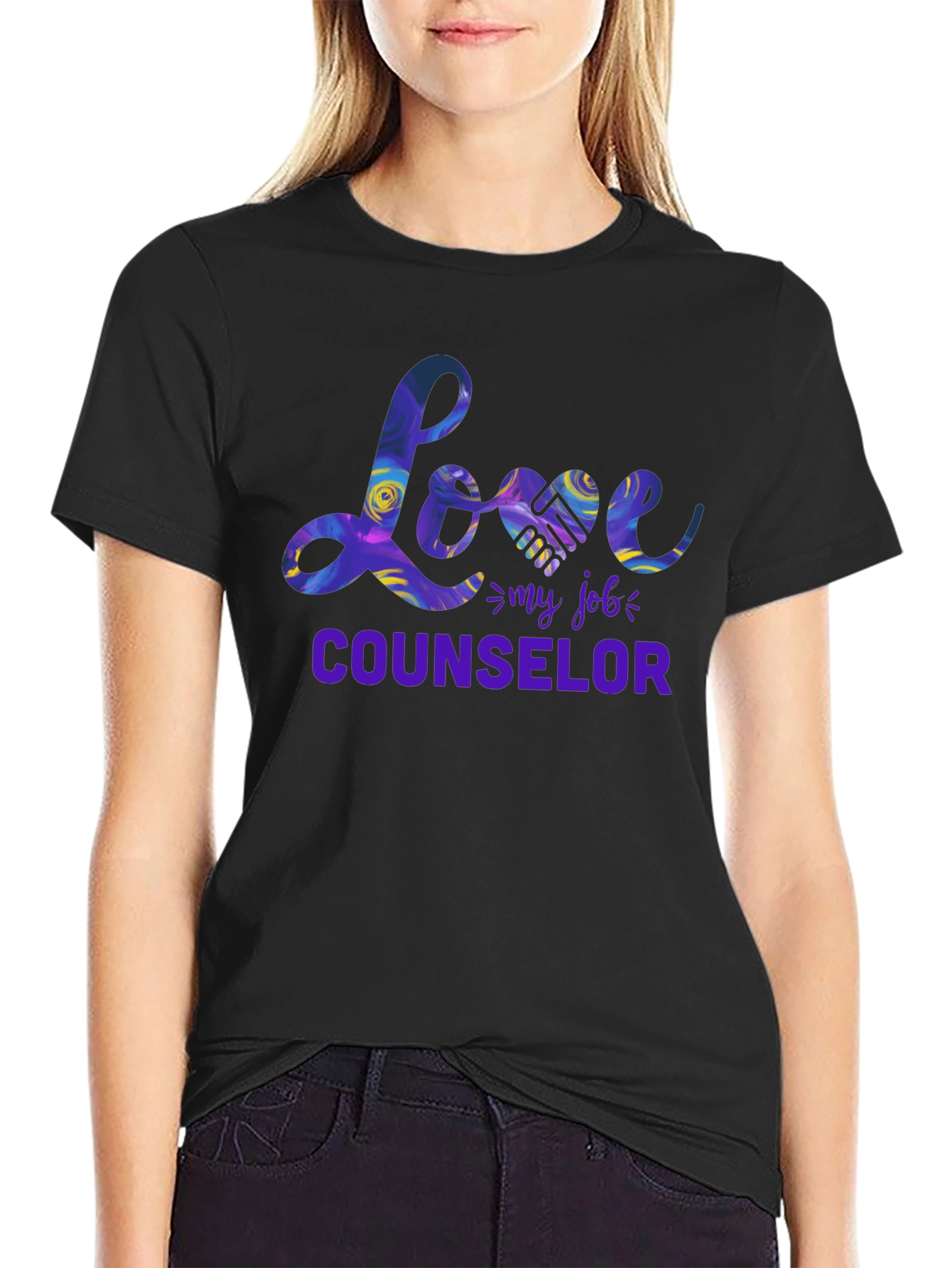 Love My Job Counselor Graphic T-Shirt