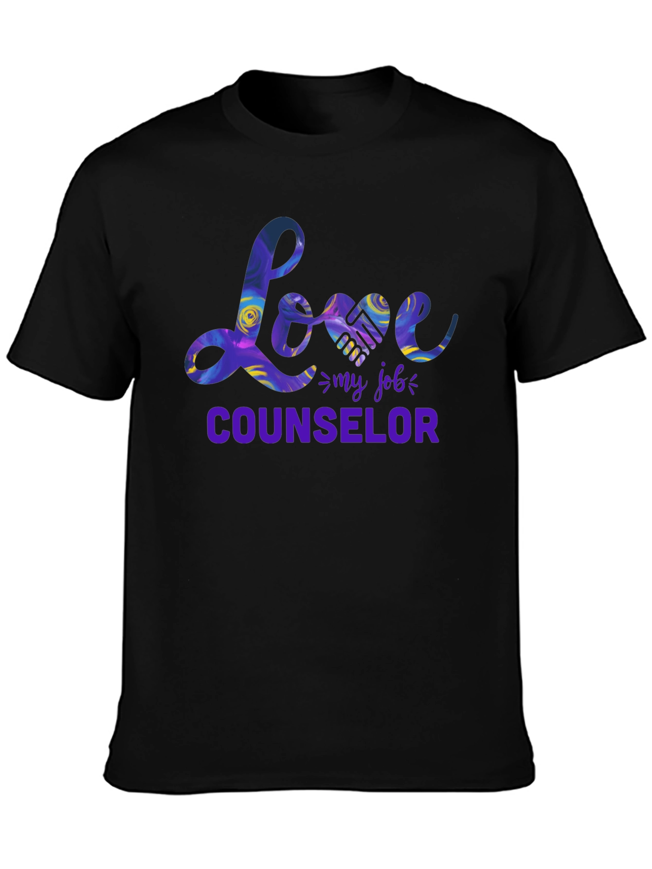 Love My Job Counselor Graphic T-Shirt
