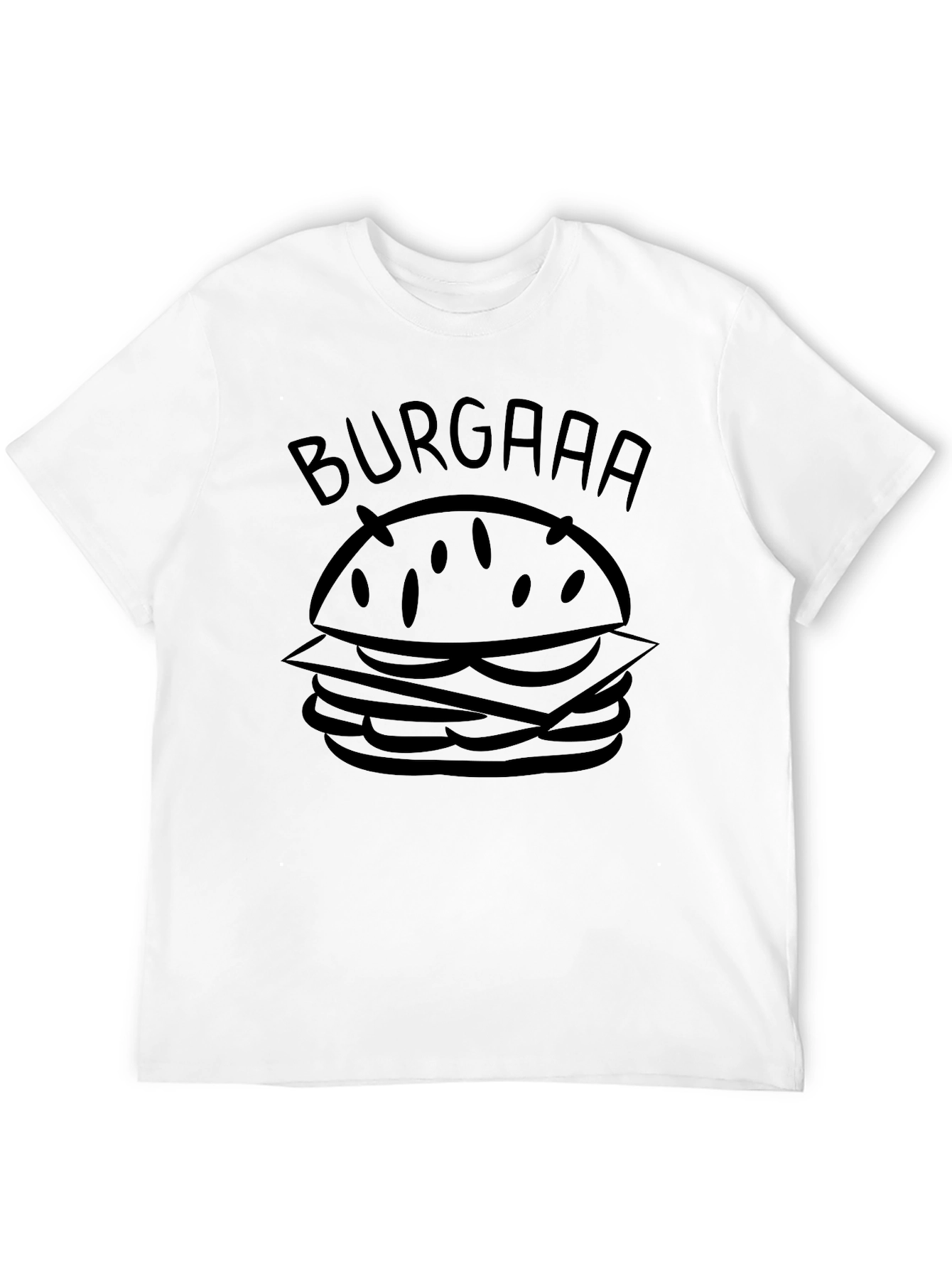 Burger Graphic T-Shirt - Unisex Comfort