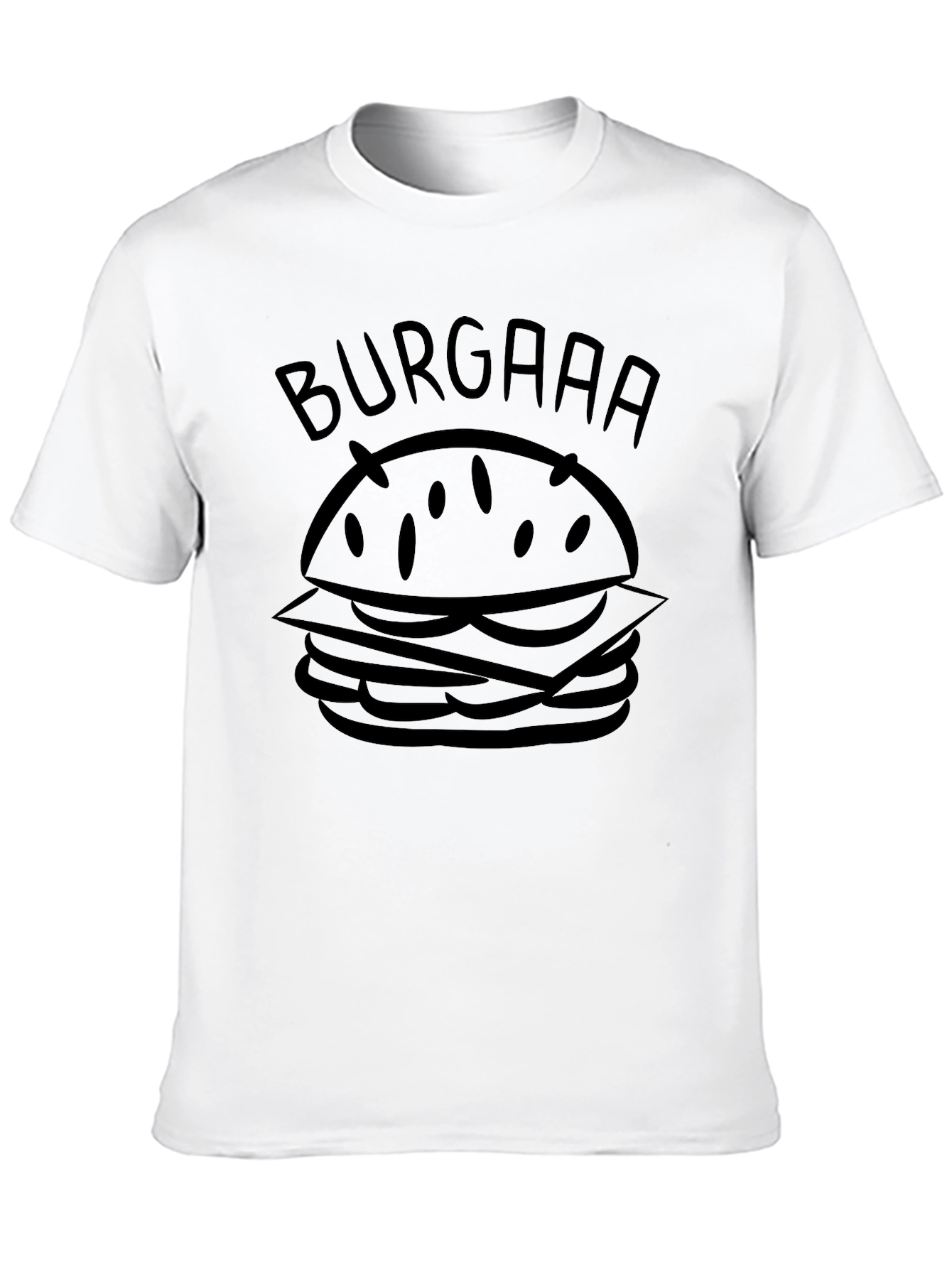 Burger Graphic T-Shirt - Unisex Comfort