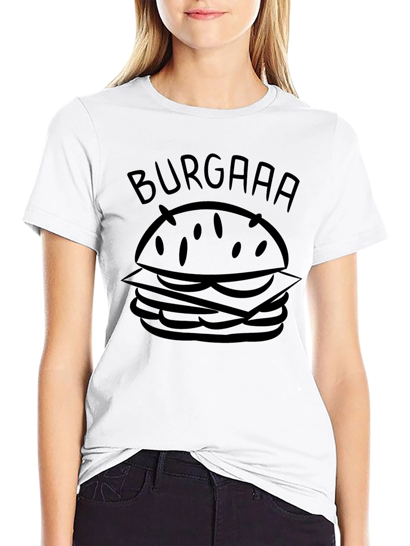Burger Graphic T-Shirt - Unisex Comfort