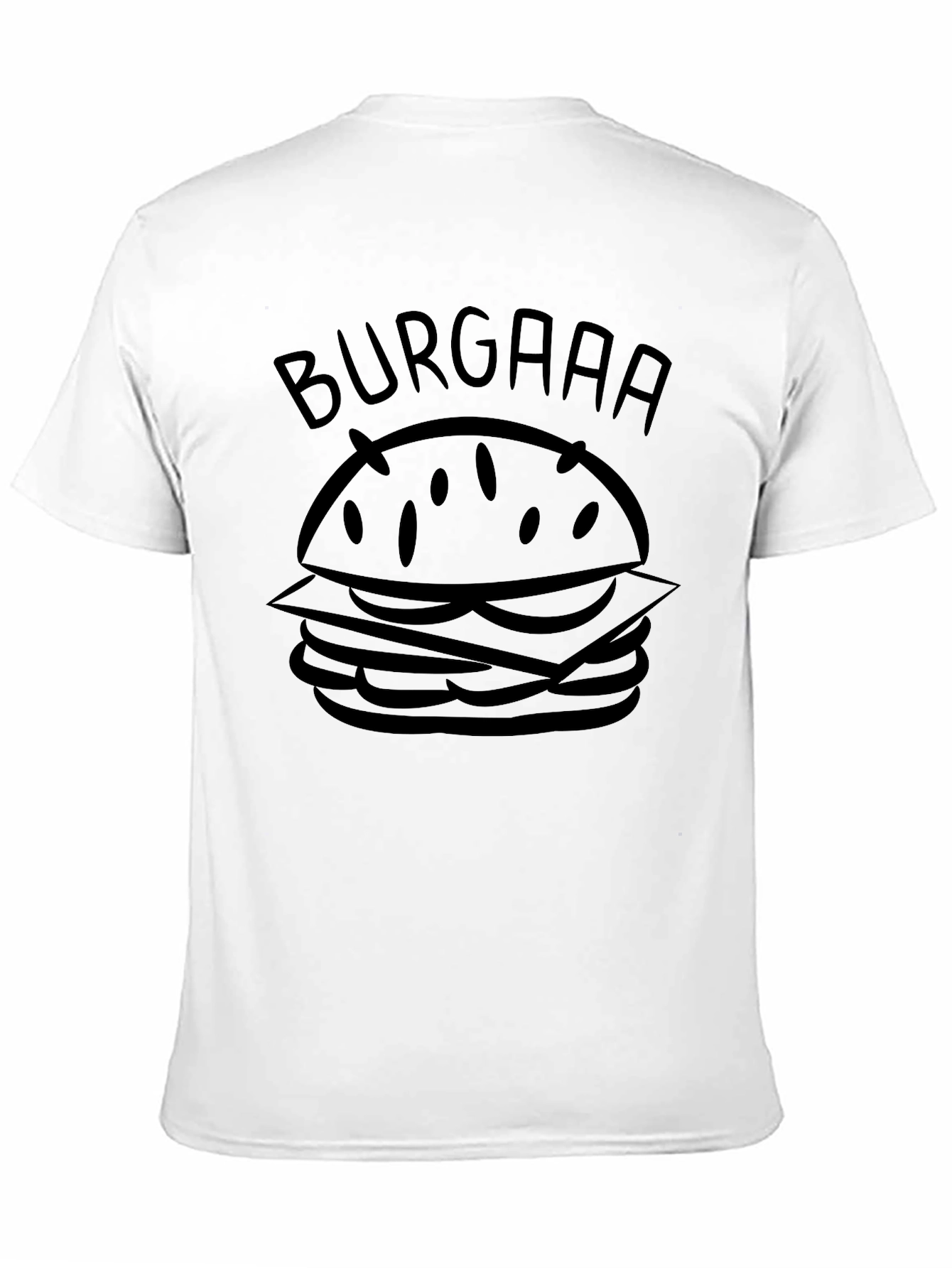 Burger Graphic T-Shirt - Unisex Comfort