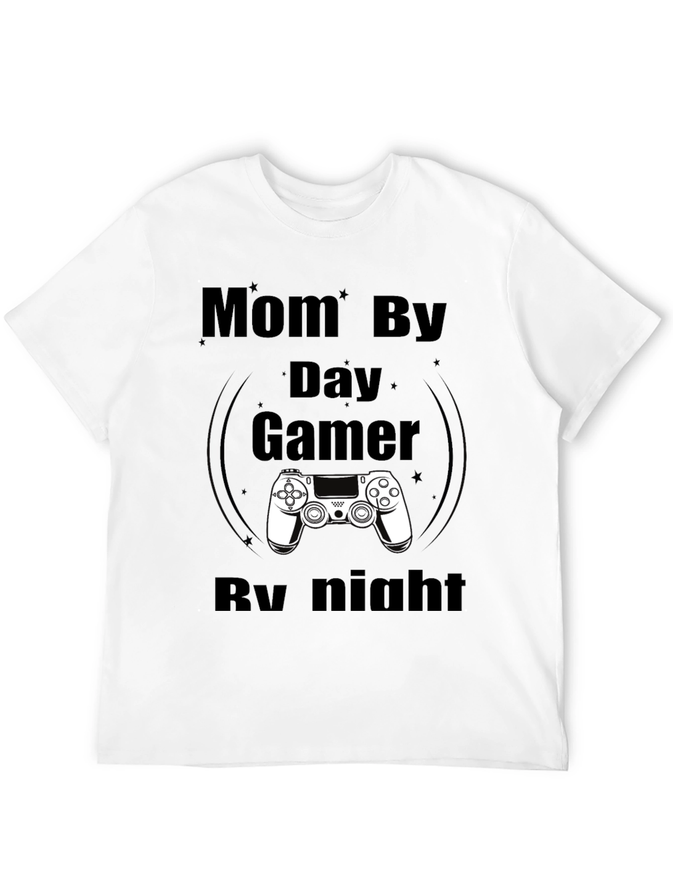 Mom By Day Gamer By Night Graphic Tee