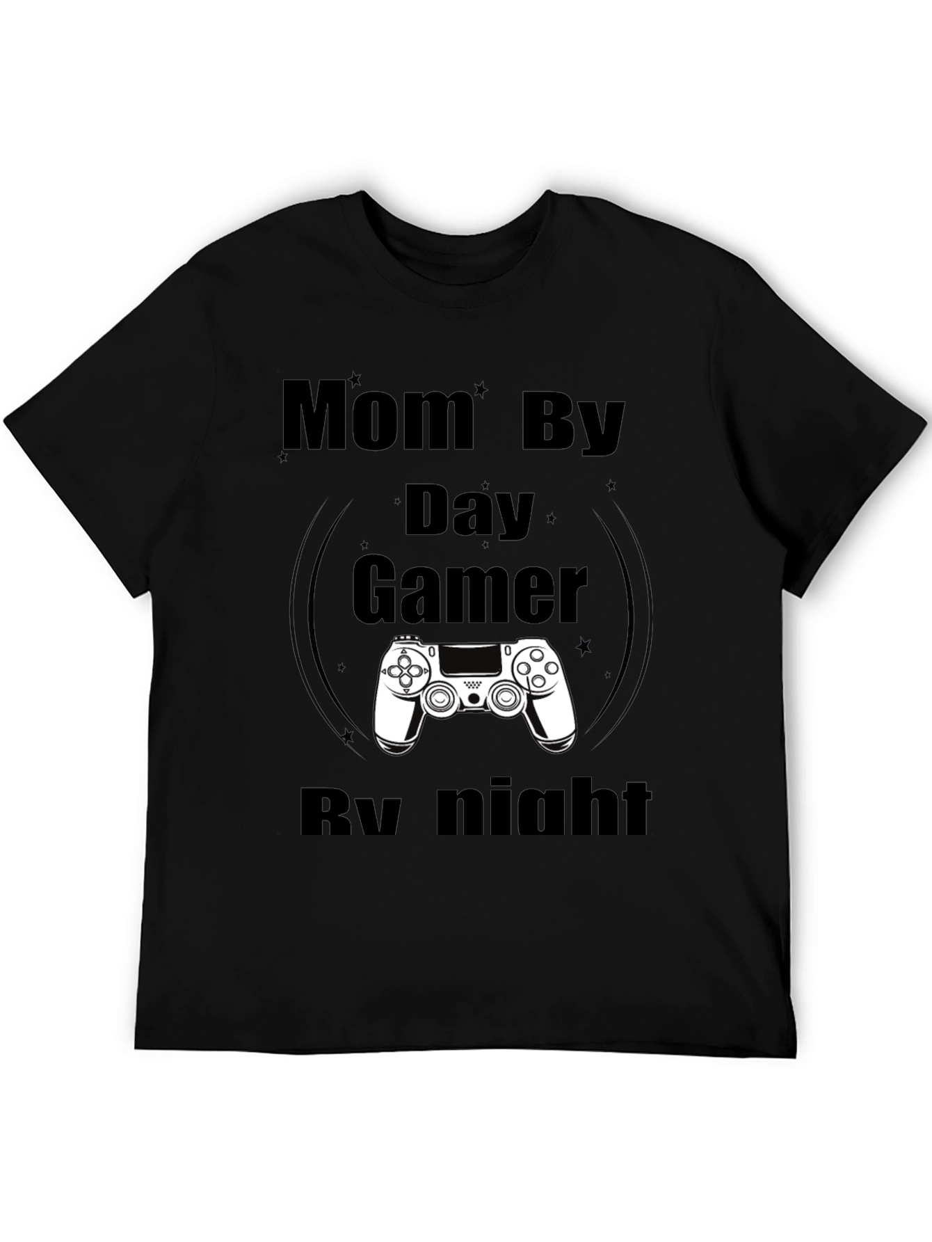 Mom By Day Gamer By Night Graphic Tee