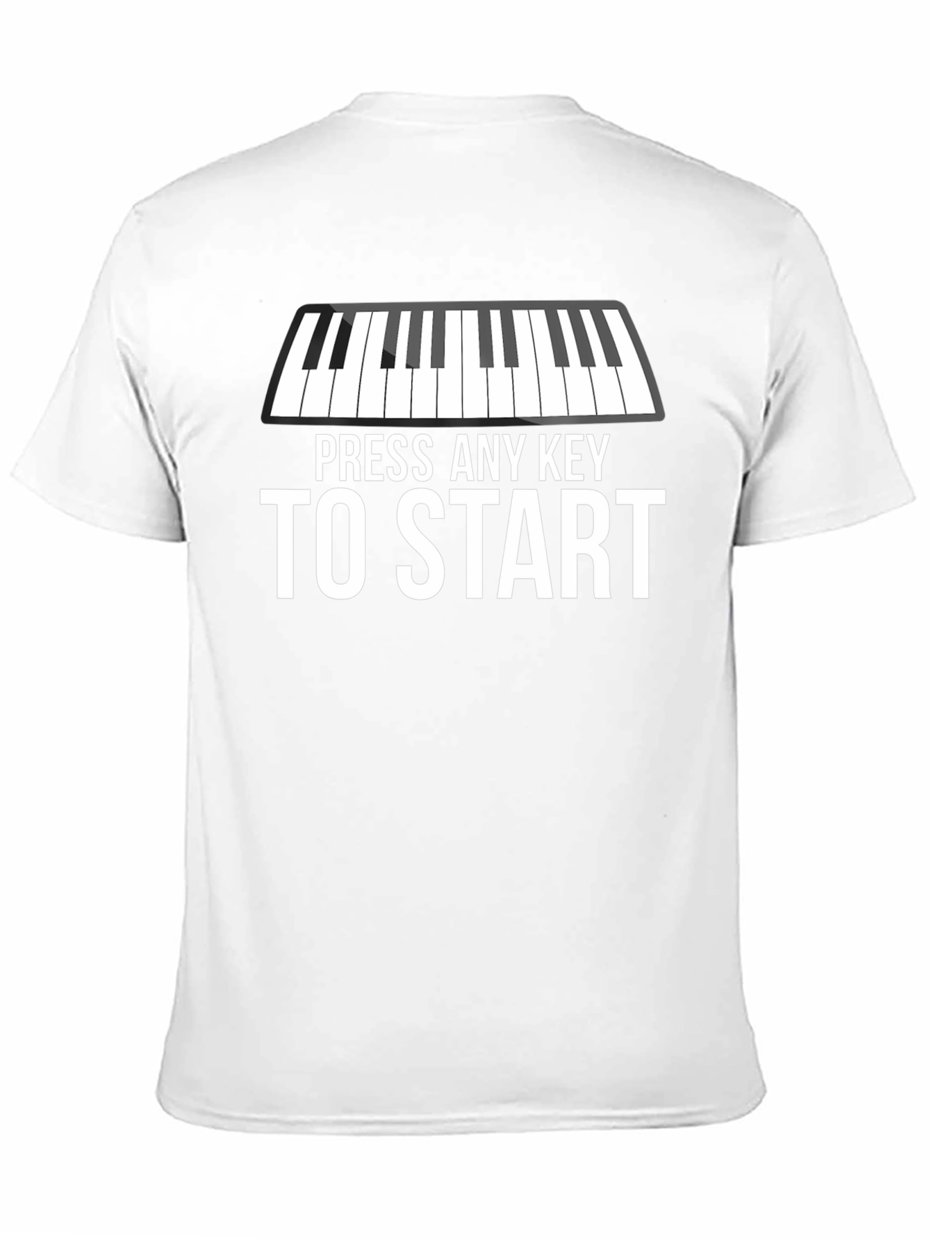 Press Any Key to Start Graphic T-Shirt
