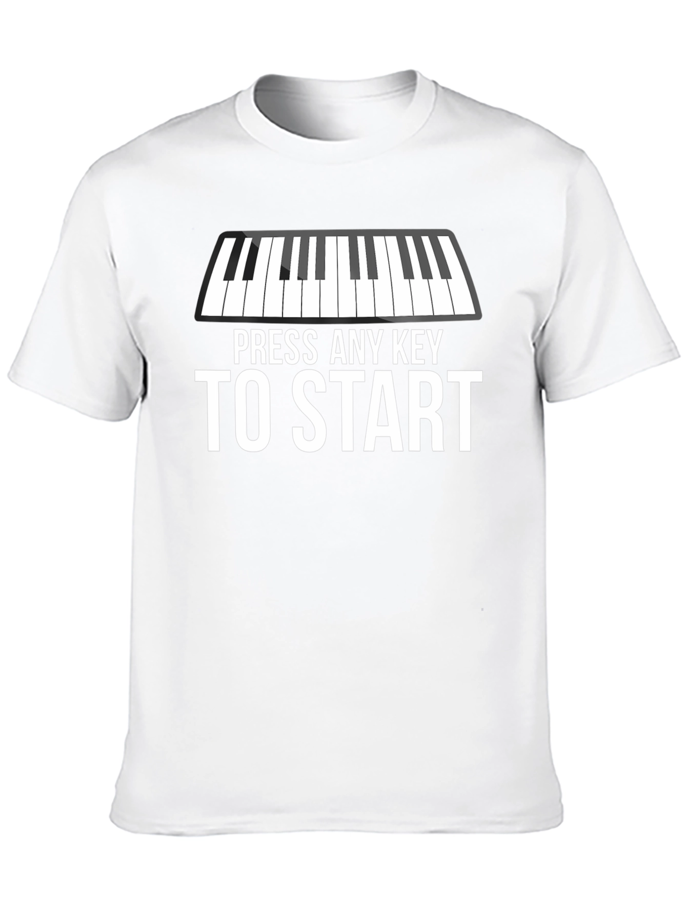 Press Any Key to Start Graphic T-Shirt