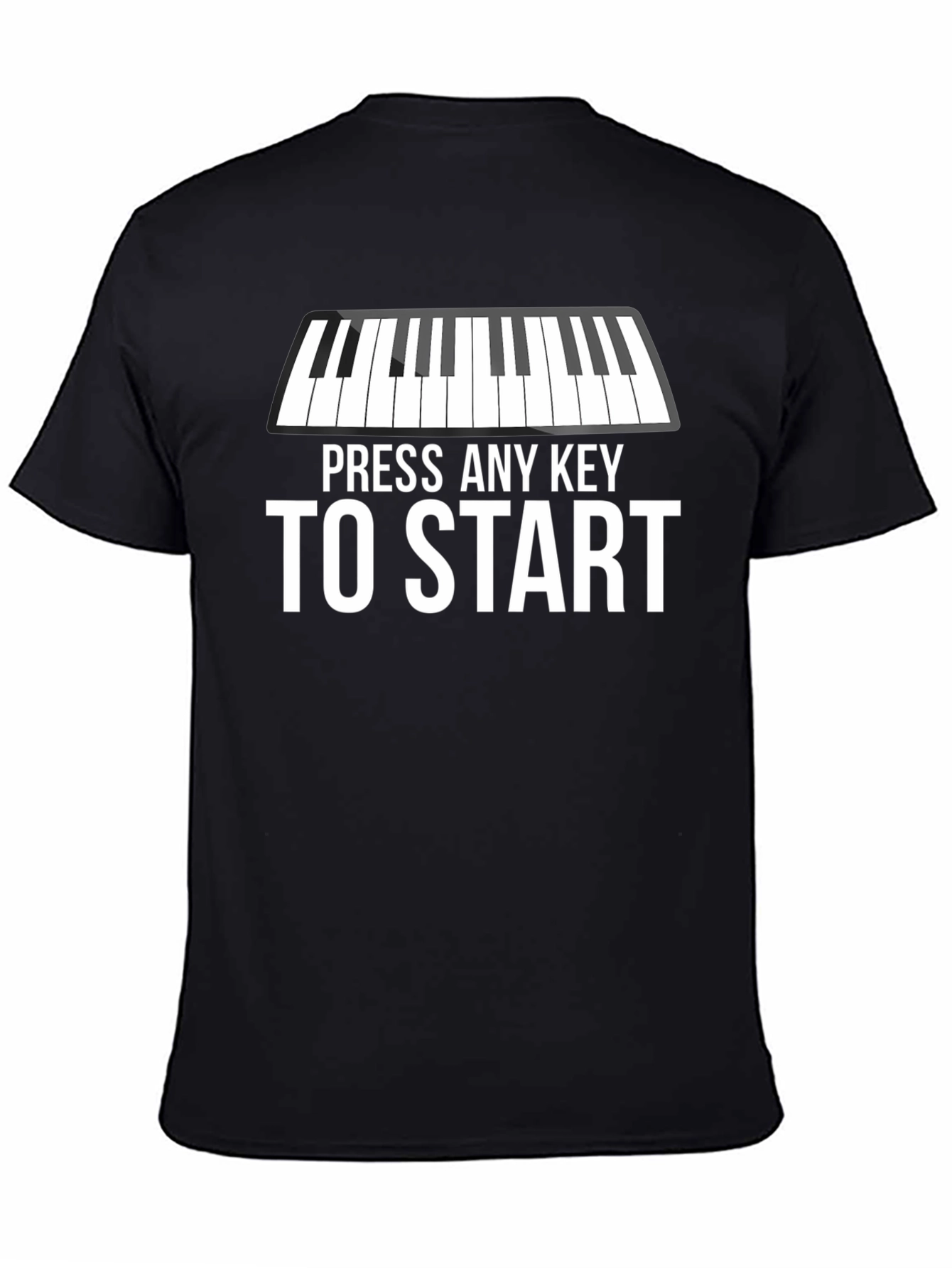 Press Any Key to Start Graphic T-Shirt